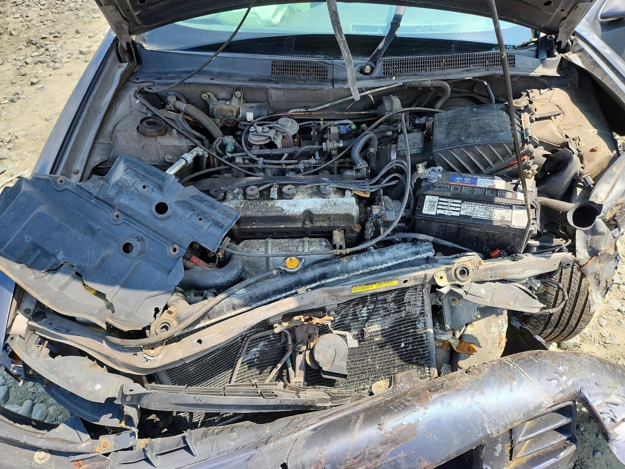 1998 Nissan Altima Xe Gray vin: 1N4DL01D3WC243695