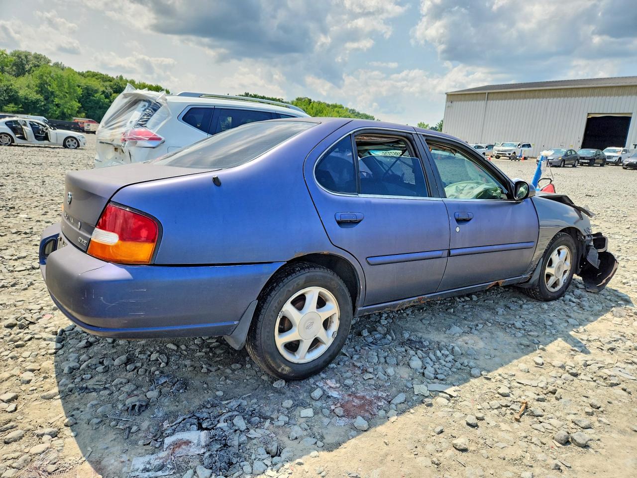 1998 Nissan Altima Xe Gray vin: 1N4DL01D3WC243695
