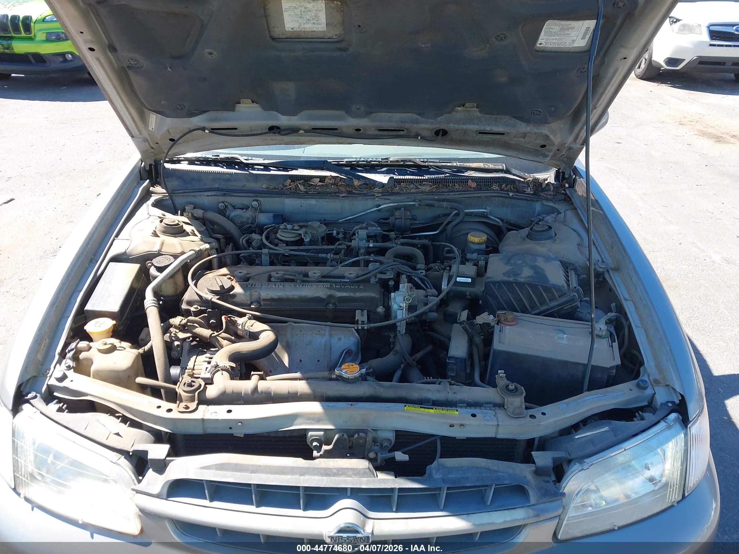 1999 Nissan Altima Gle/gxe/se/se-l/xe Beige vin: 1N4DL01D3XC151228