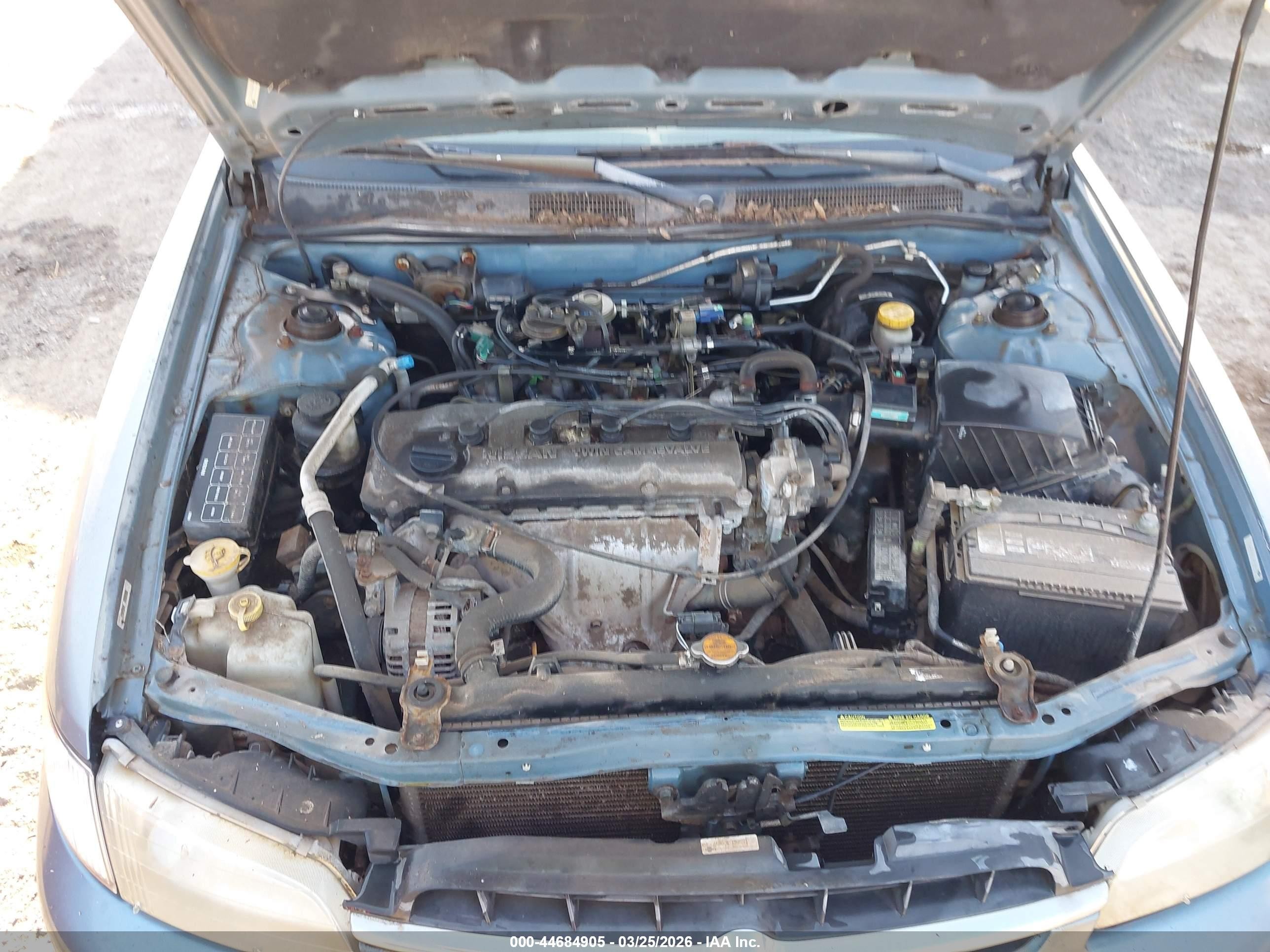 1999 Nissan Altima Gle/gxe/se/se-l/xe Gray vin: 1N4DL01D3XC267500