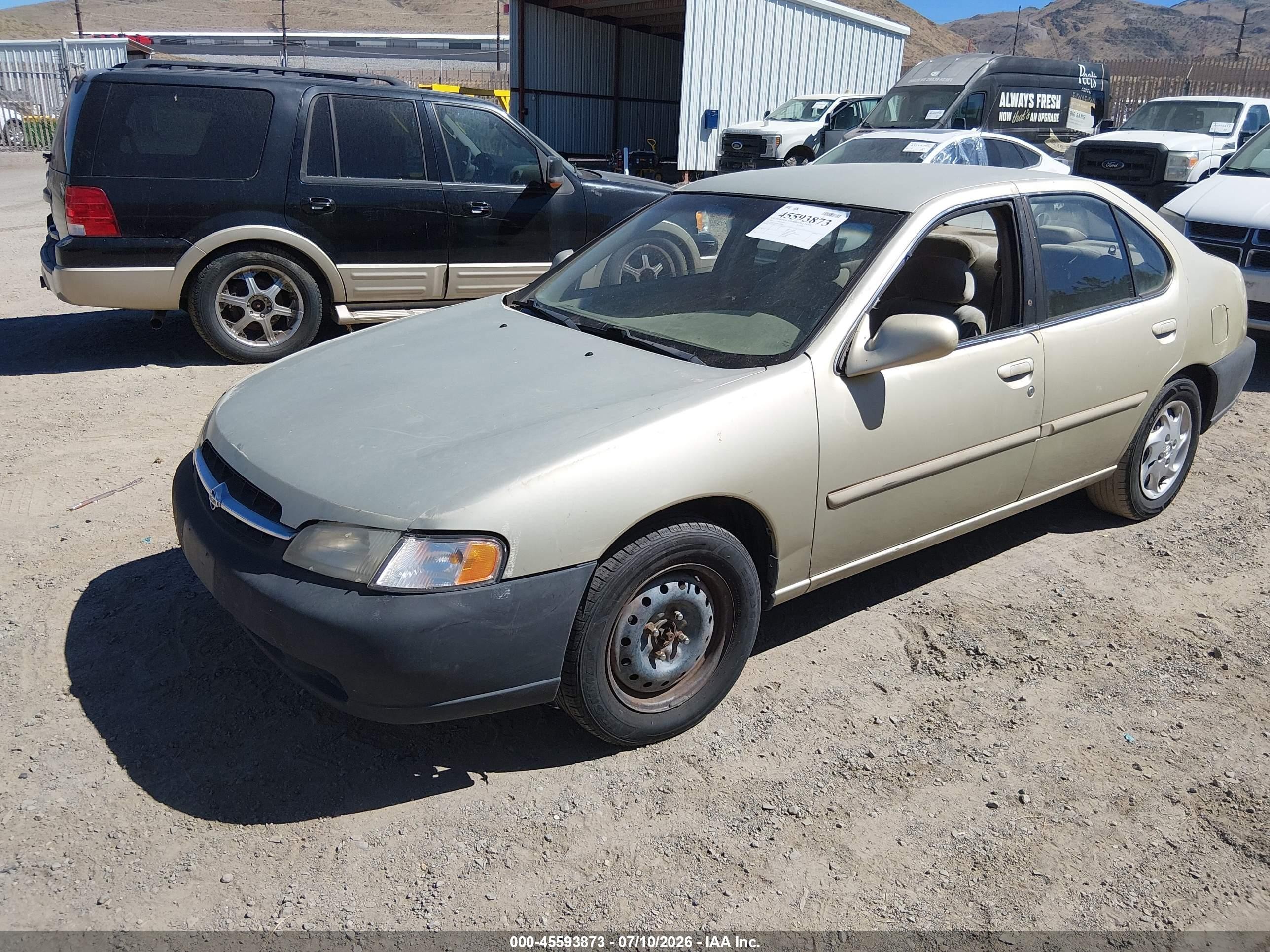 1998 Nissan Altima Gle/gxe/se/xe Золотой vin: 1N4DL01D4WC199903