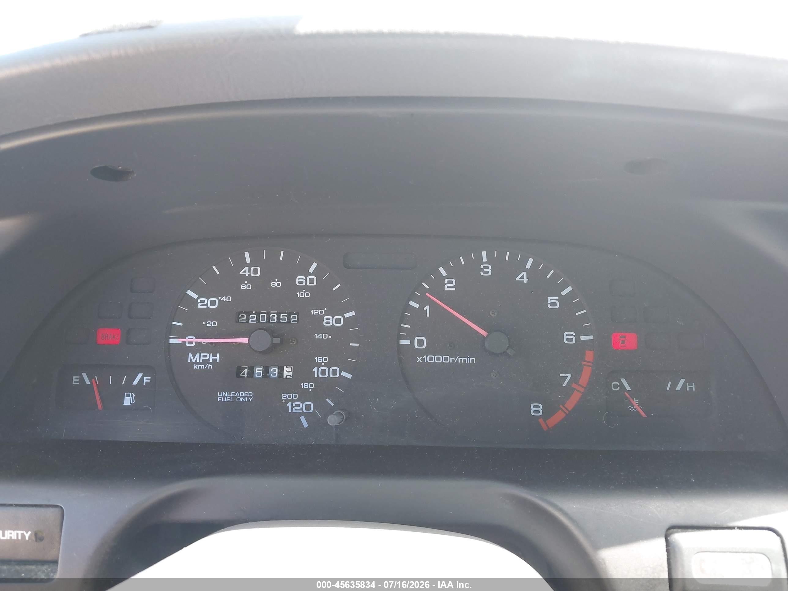 1998 Nissan Altima Gle/gxe/se/xe Silver vin: 1N4DL01D4WC225240