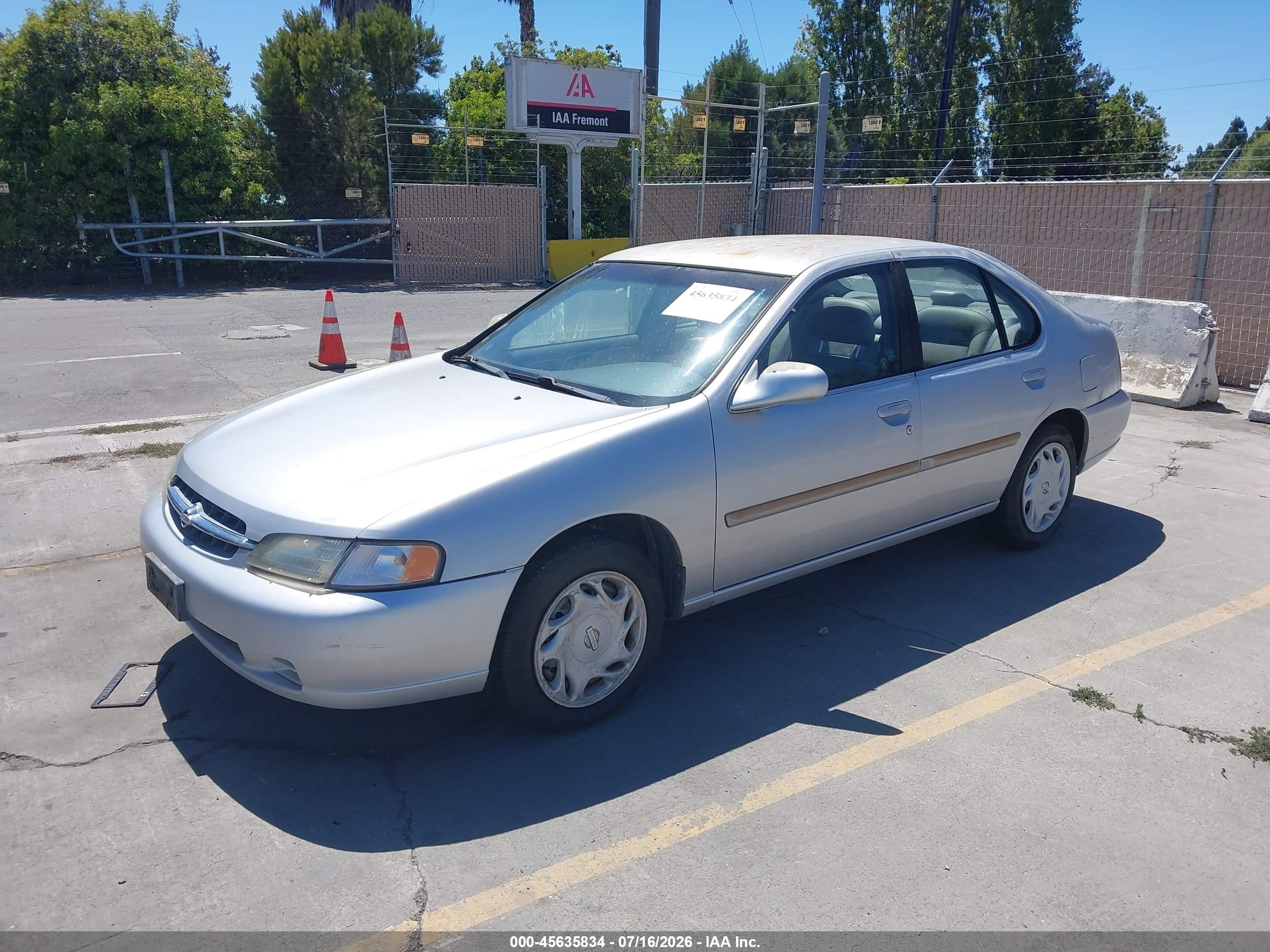 1998 Nissan Altima Gle/gxe/se/xe Silver vin: 1N4DL01D4WC225240