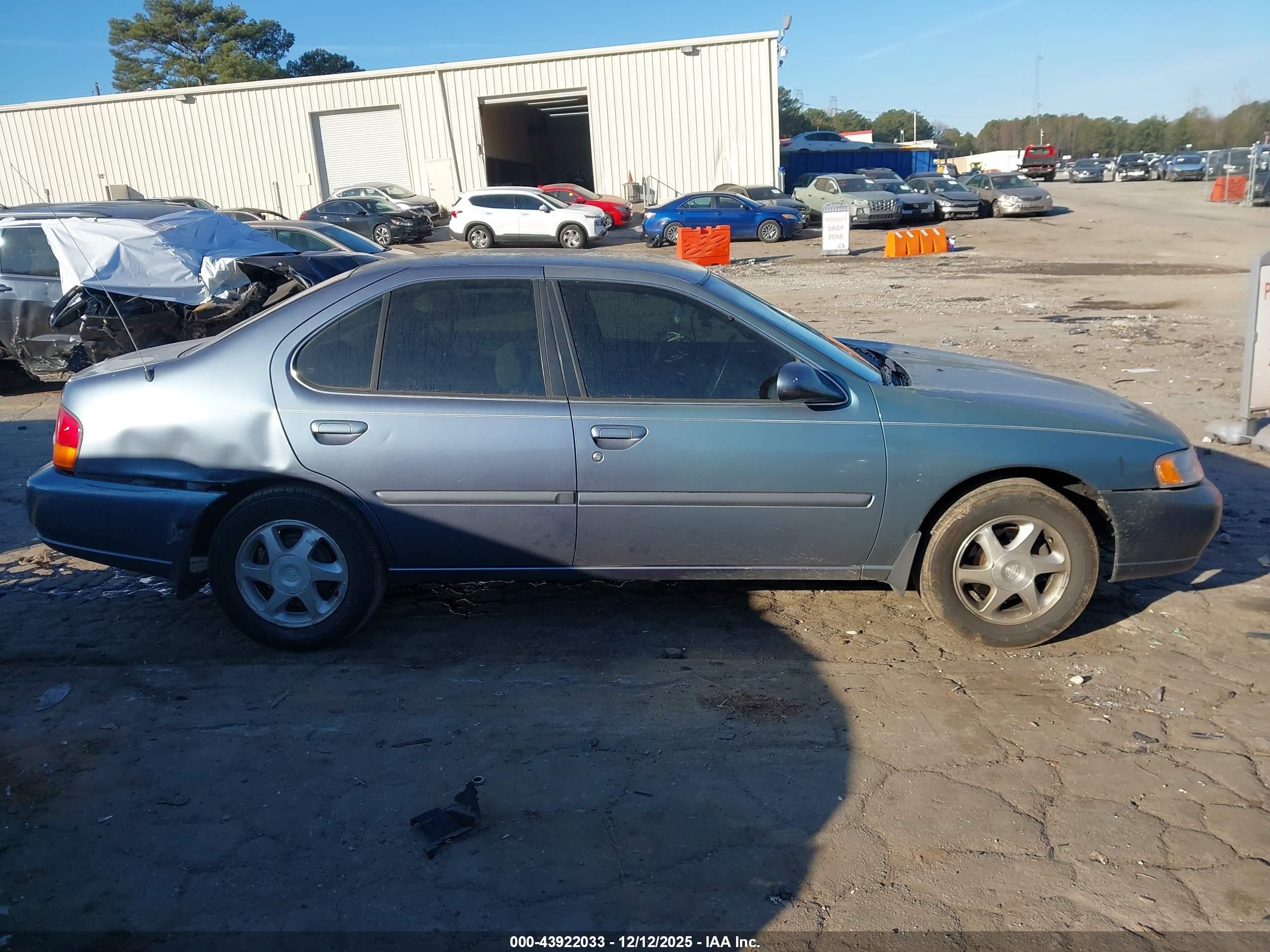 1999 Nissan Altima Gle/gxe/se/se-l/xe Teal vin: 1N4DL01D4XC133854