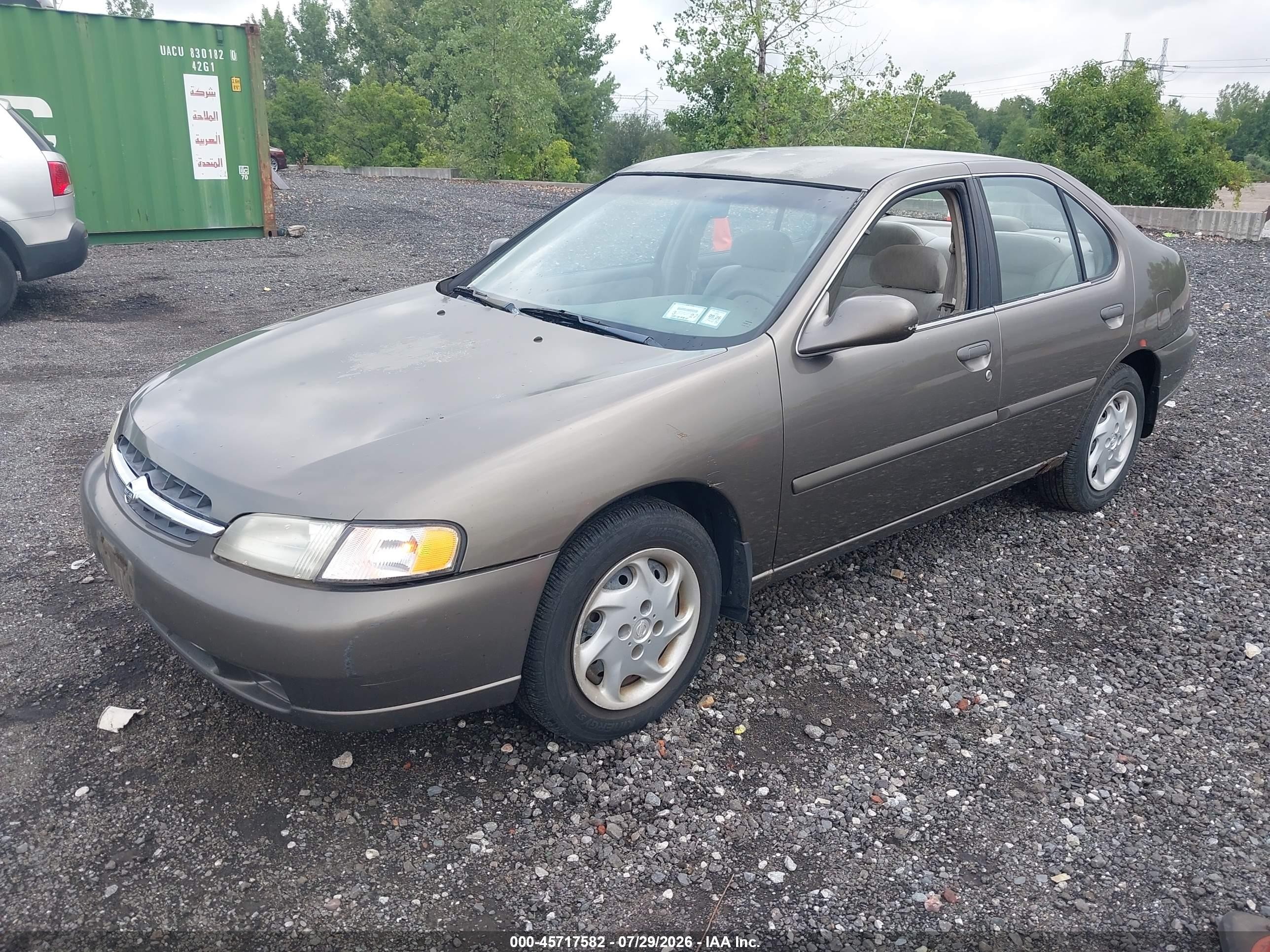 1999 Nissan Altima Gle/gxe/se/se-l/xe Champagne vin: 1N4DL01D4XC181497