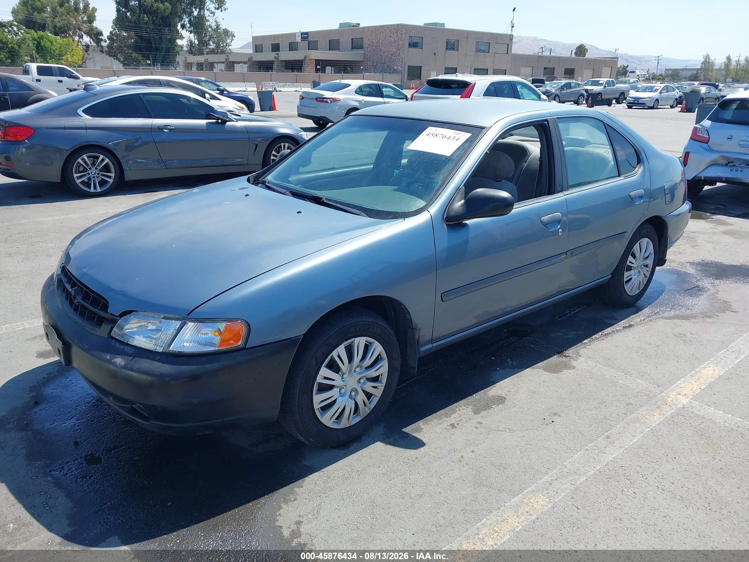 1999 Nissan Altima Gle/gxe/se/se-l/xe Blue vin: 1N4DL01D4XC266727