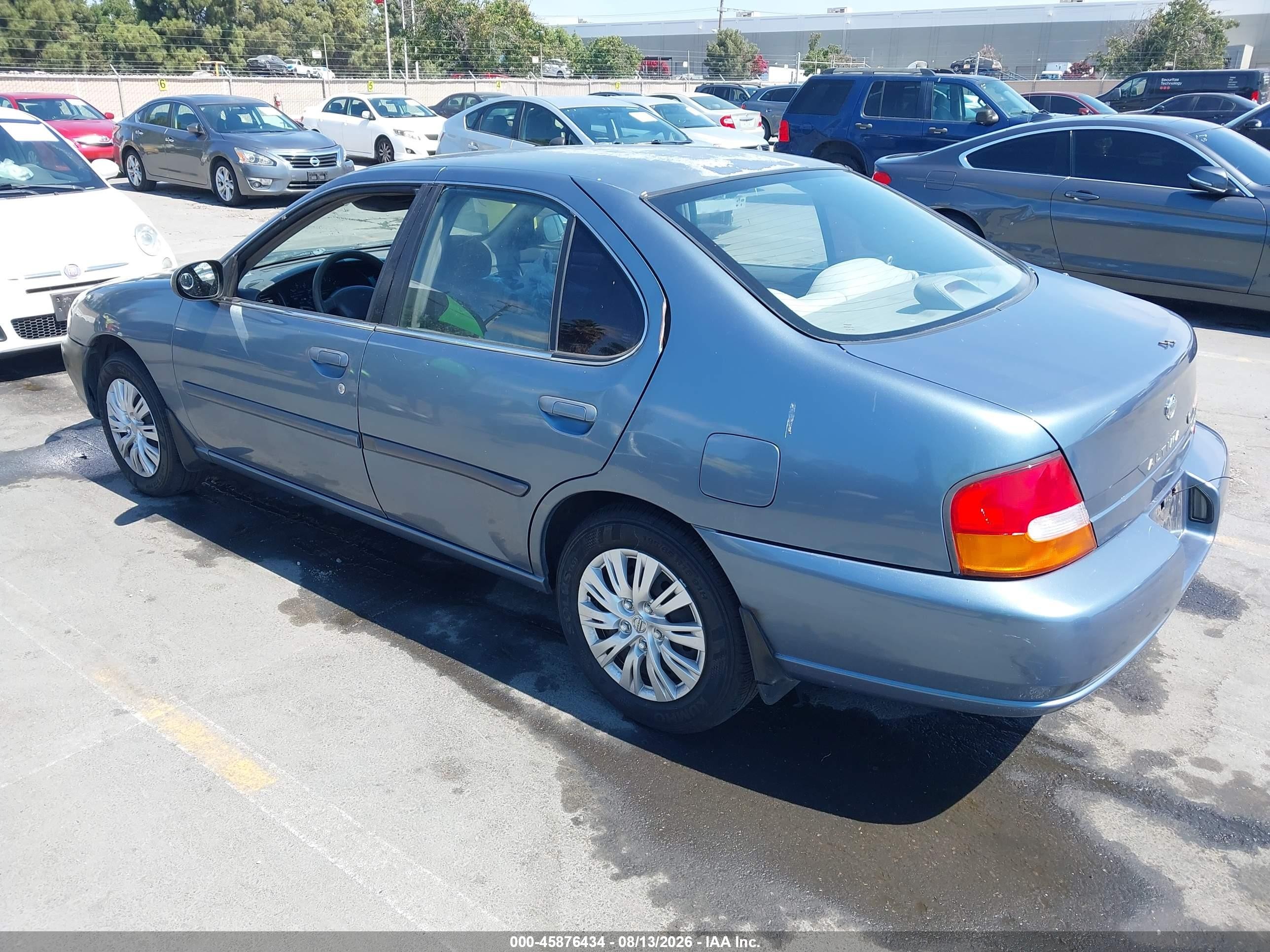 1999 Nissan Altima Gle/gxe/se/se-l/xe Blue vin: 1N4DL01D4XC266727
