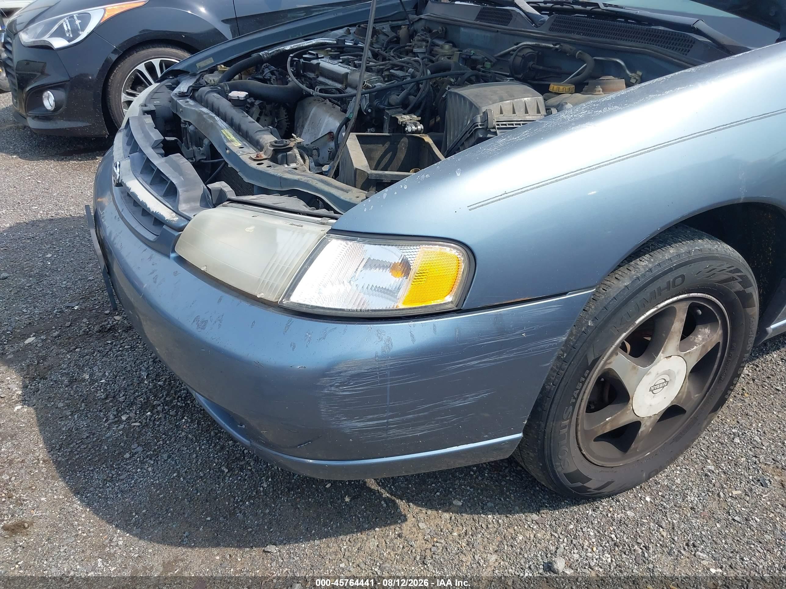 1999 Nissan Altima Gle/gxe/se/se-l/xe Light Blue vin: 1N4DL01D4XC269496