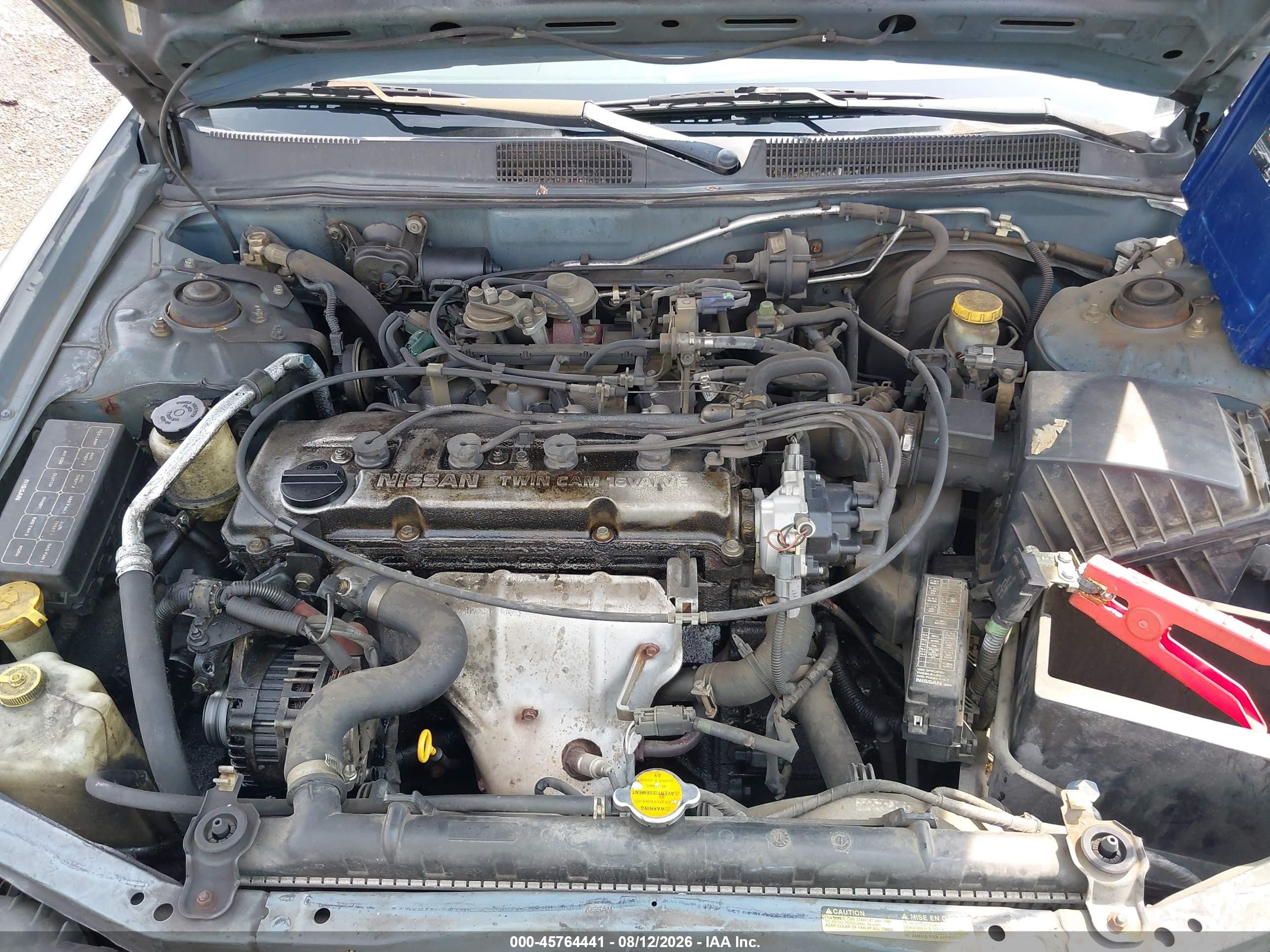 1999 Nissan Altima Gle/gxe/se/se-l/xe Light Blue vin: 1N4DL01D4XC269496