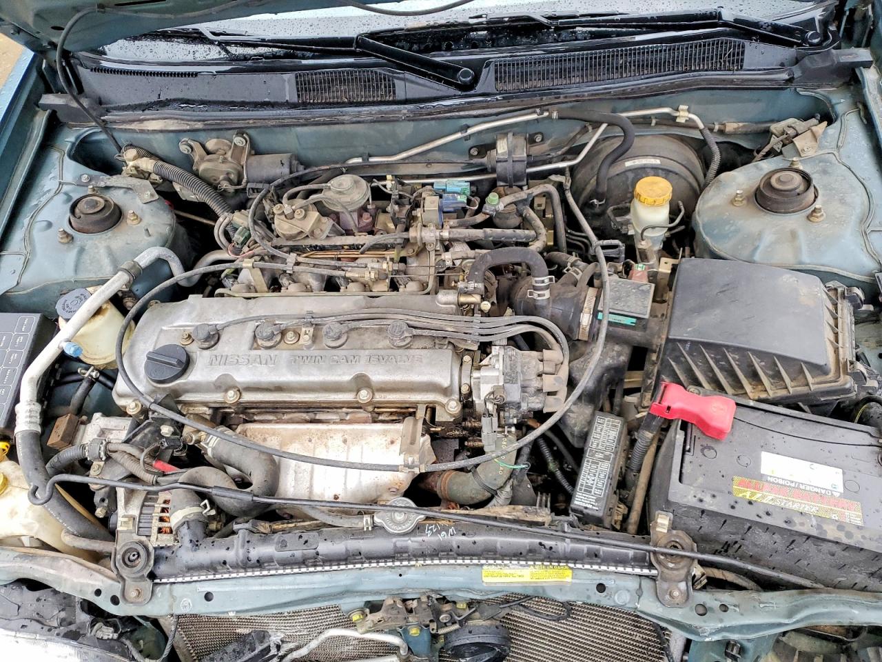 2001 Nissan Altima Xe Teal vin: 1N4DL01D51C110638