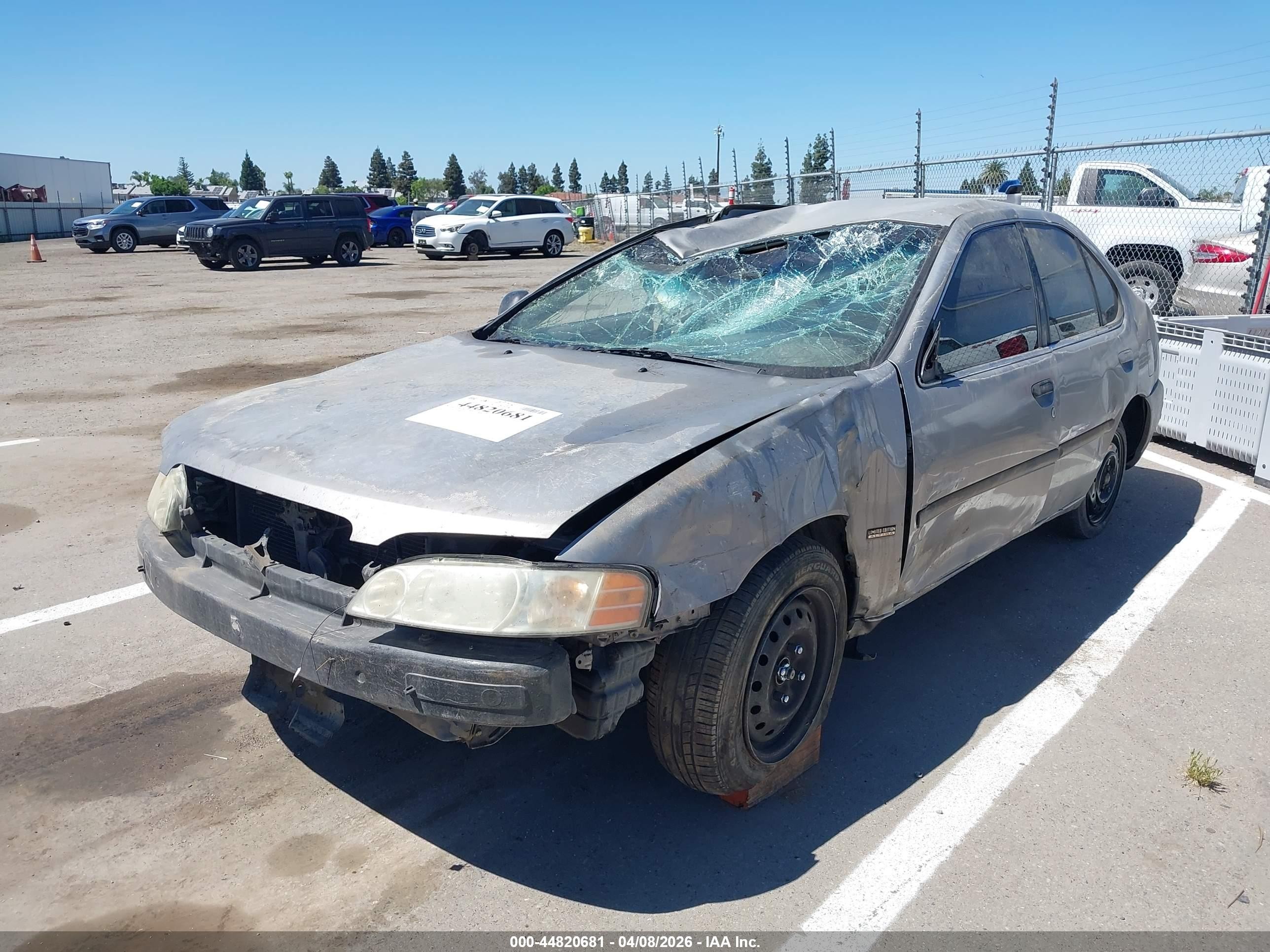 2001 Nissan Altima Gxe Gray vin: 1N4DL01D51C171892