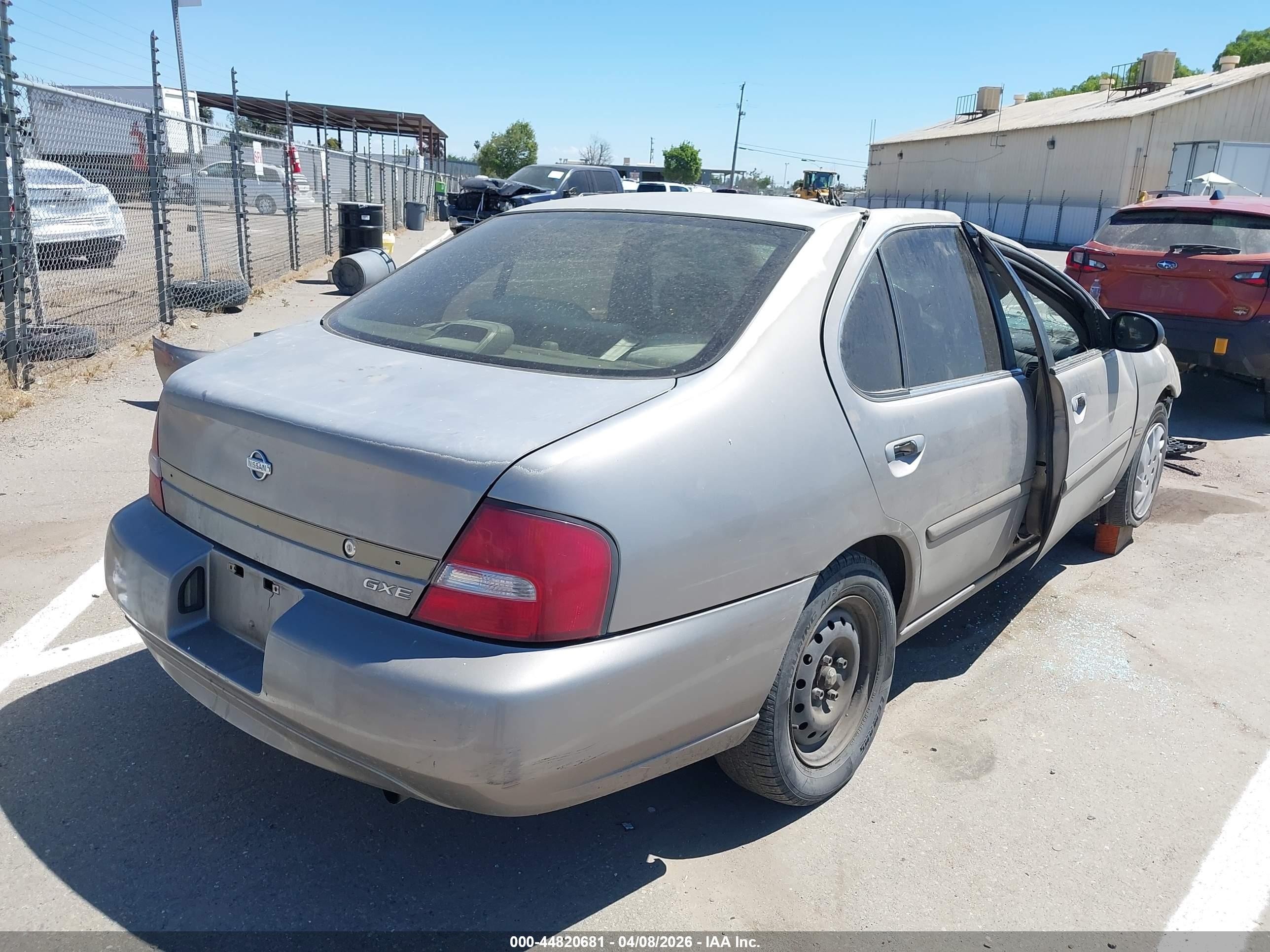 2001 Nissan Altima Gxe Gray vin: 1N4DL01D51C171892