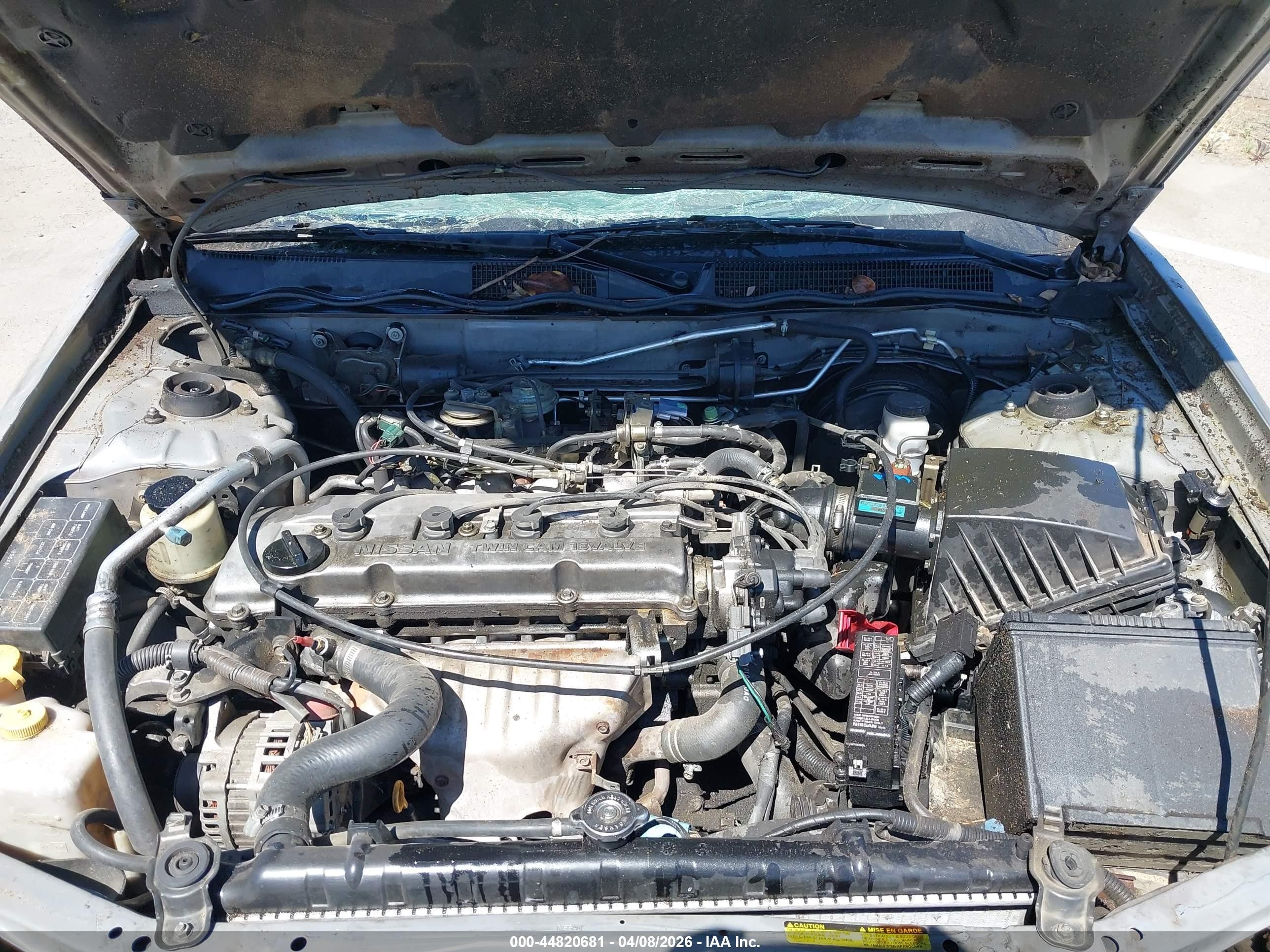 2001 Nissan Altima Gxe Gray vin: 1N4DL01D51C171892