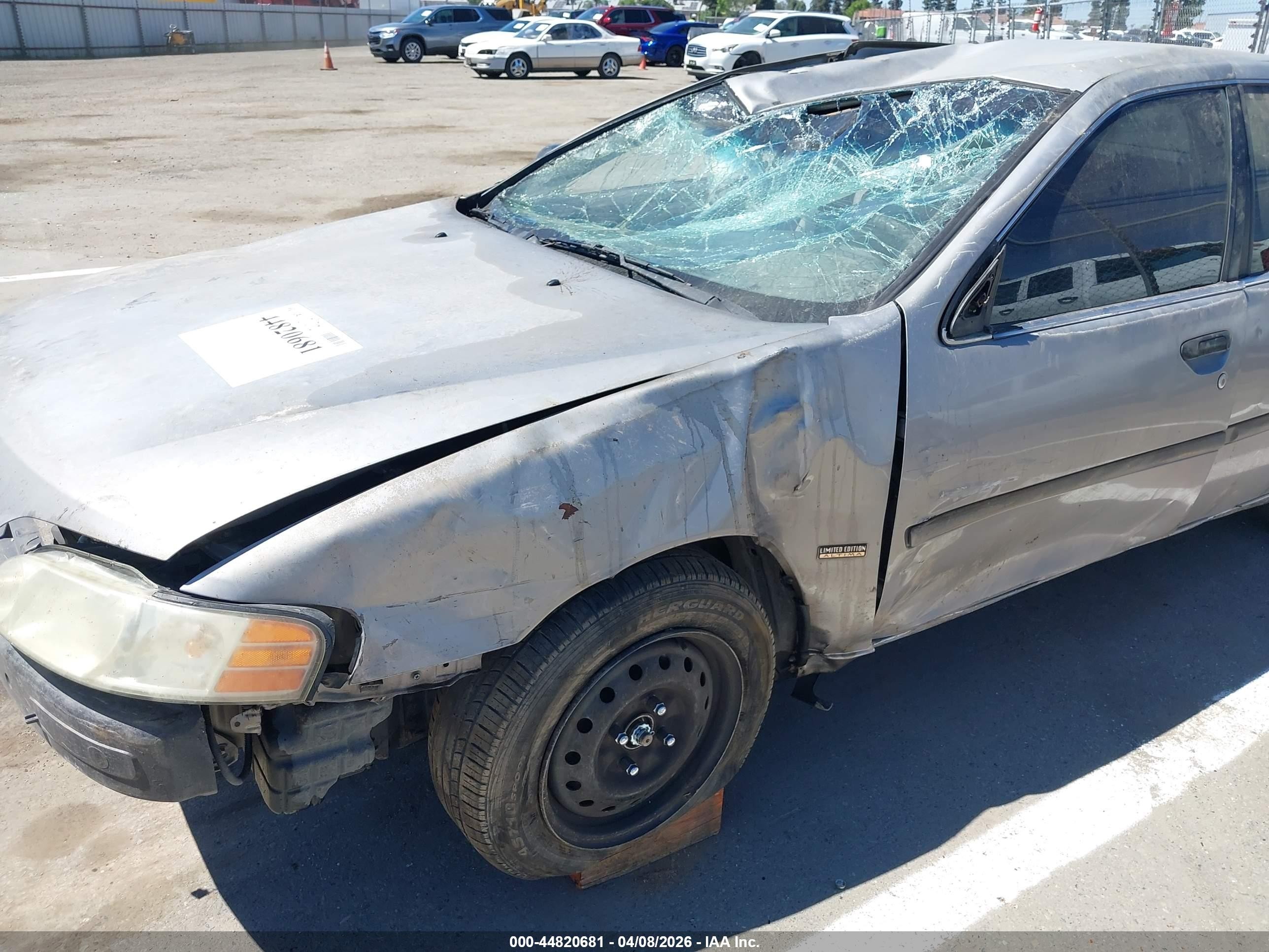 2001 Nissan Altima Gxe Gray vin: 1N4DL01D51C171892