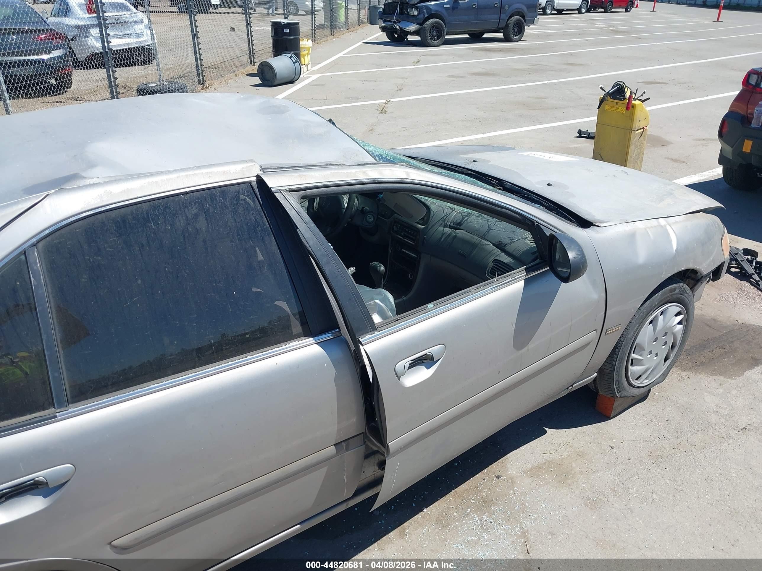 2001 Nissan Altima Gxe Gray vin: 1N4DL01D51C171892