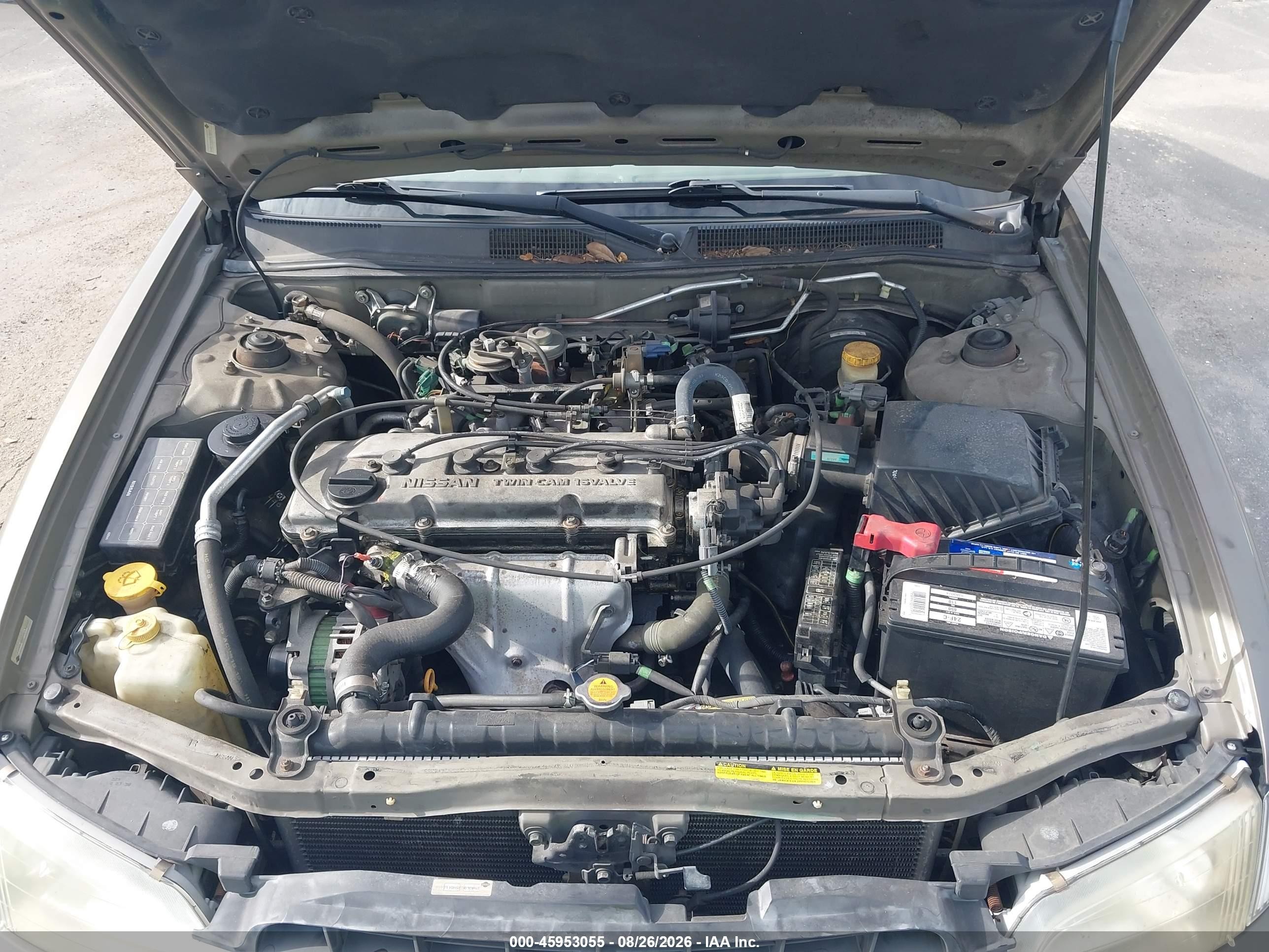 1999 Nissan Altima Gle/gxe/se/se-l/xe Gold vin: 1N4DL01D5XC112480