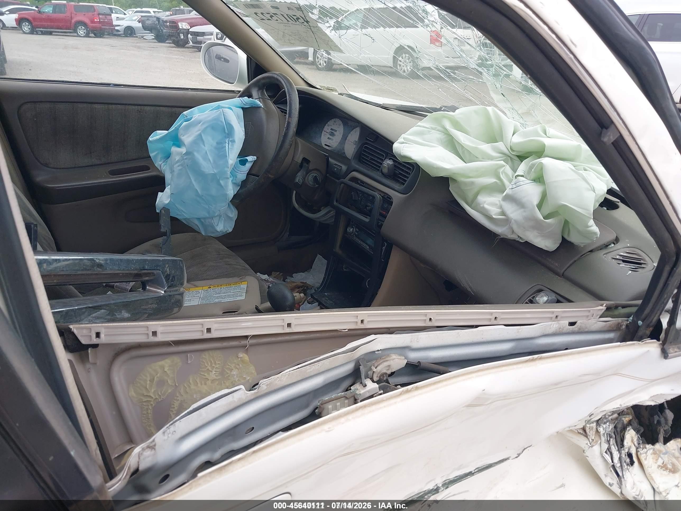 1999 Nissan Altima Gle/gxe/se/se-l/xe White vin: 1N4DL01D5XC246843