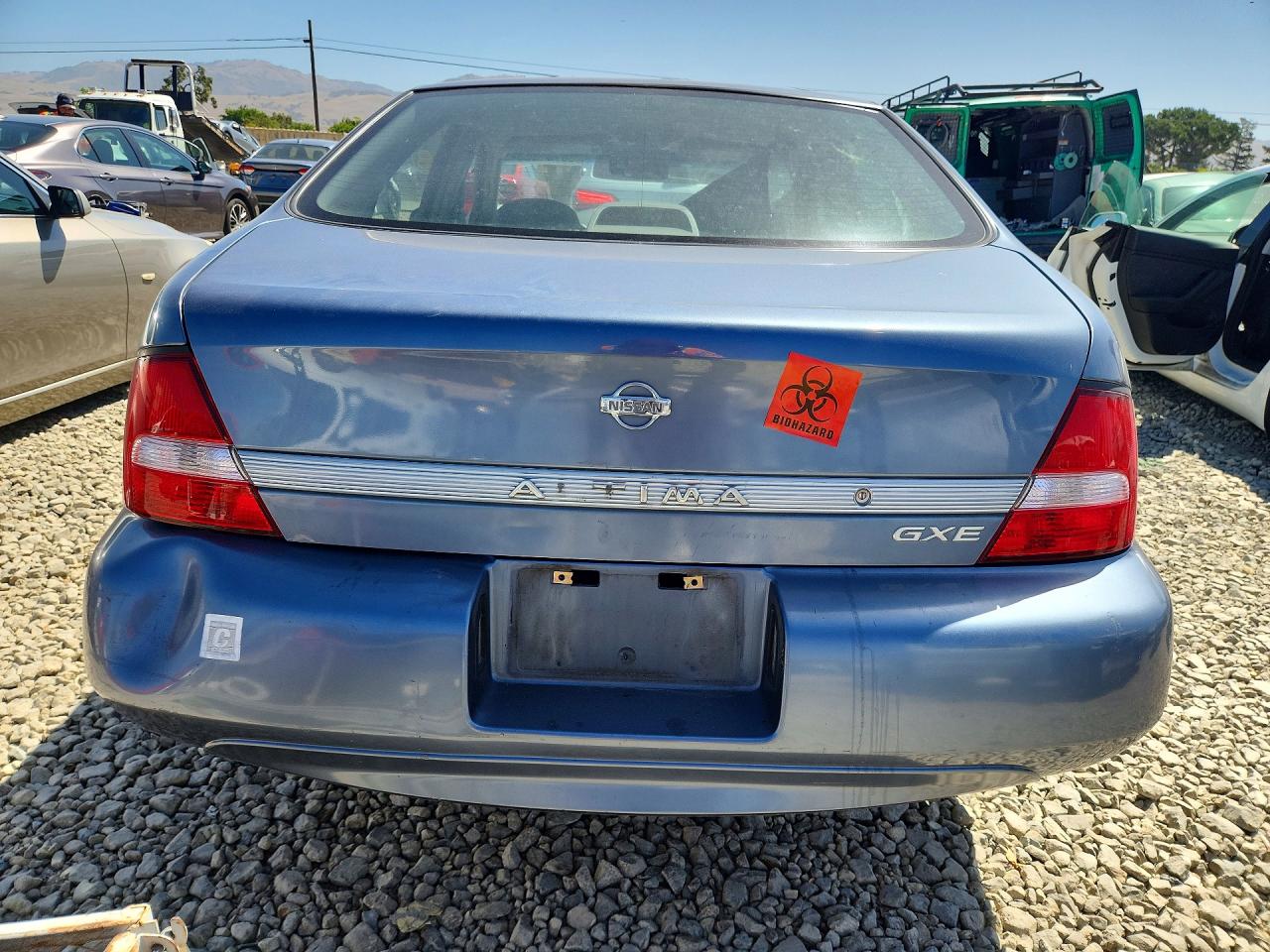 2000 Nissan Altima Xe Gray vin: 1N4DL01D5YC166282