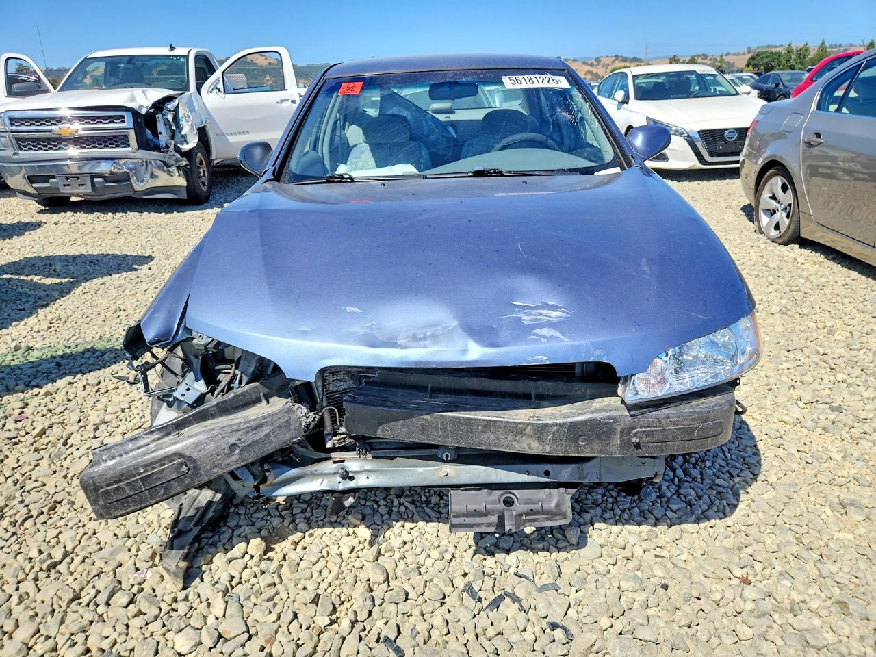 2000 Nissan Altima Xe Gray vin: 1N4DL01D5YC166282