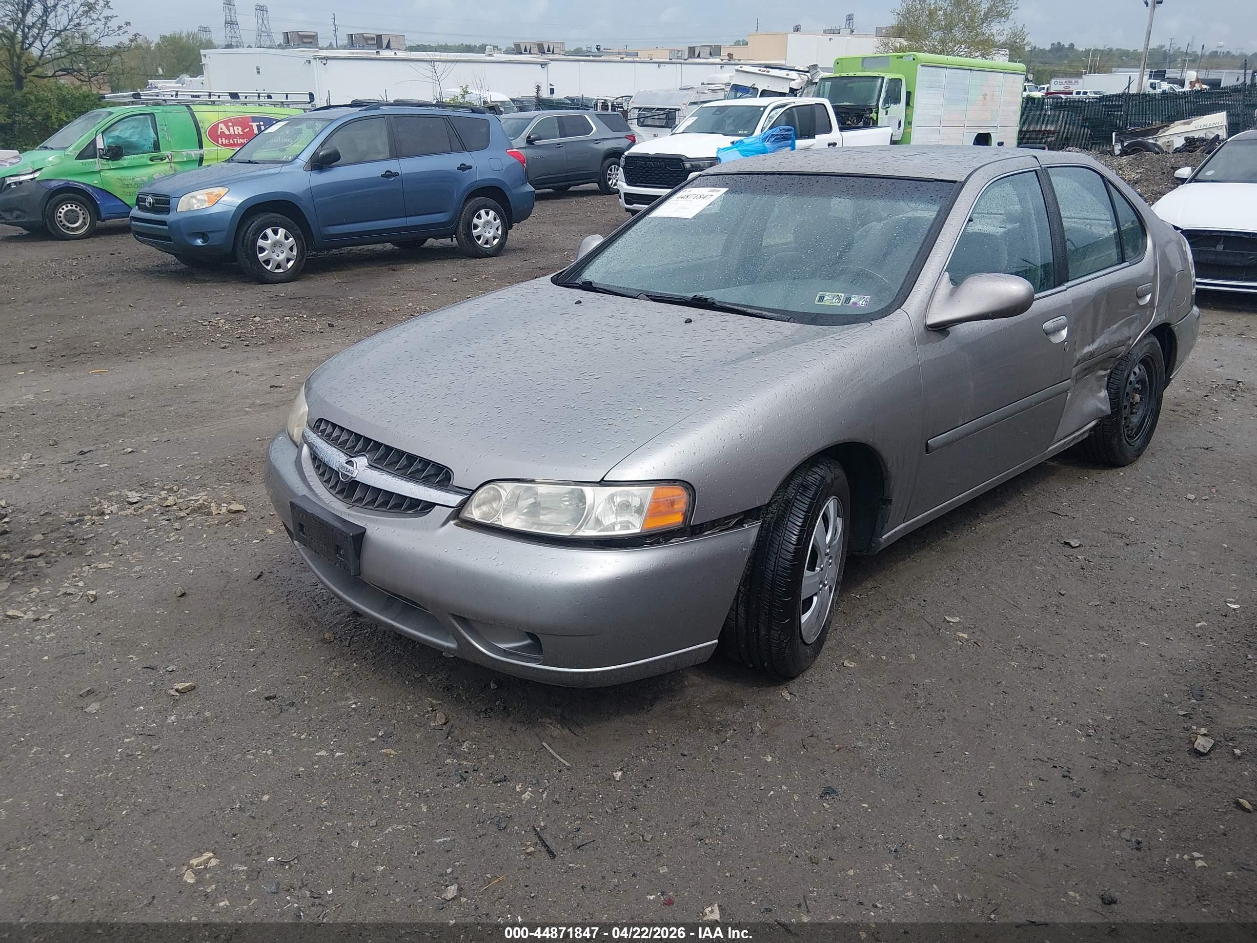 2000 Nissan Altima Gle/gxe/se/xe Gray vin: 1N4DL01D5YC200298