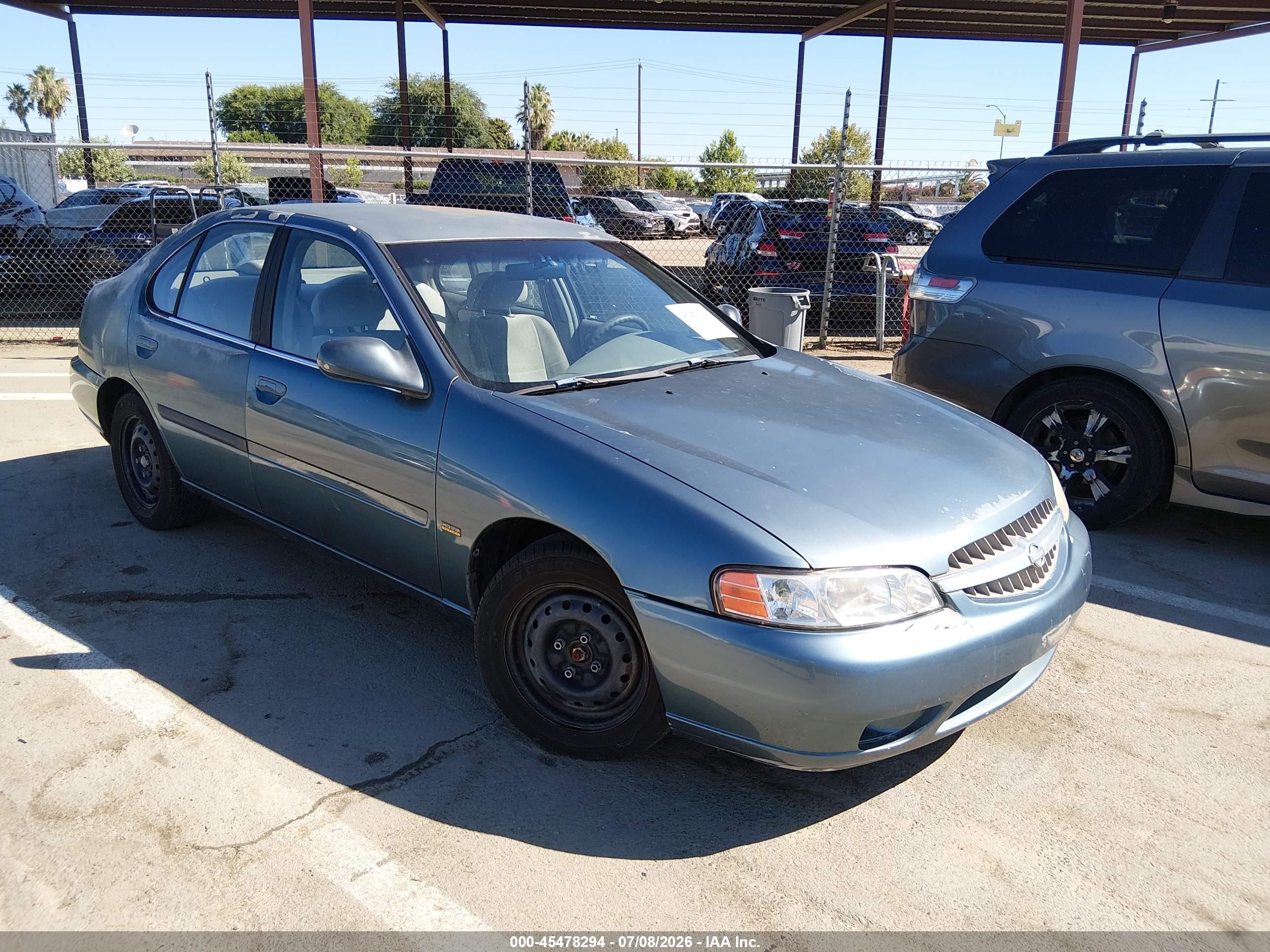 2001 Nissan Altima Gxe Turquoise vin: 1N4DL01D61C105531
