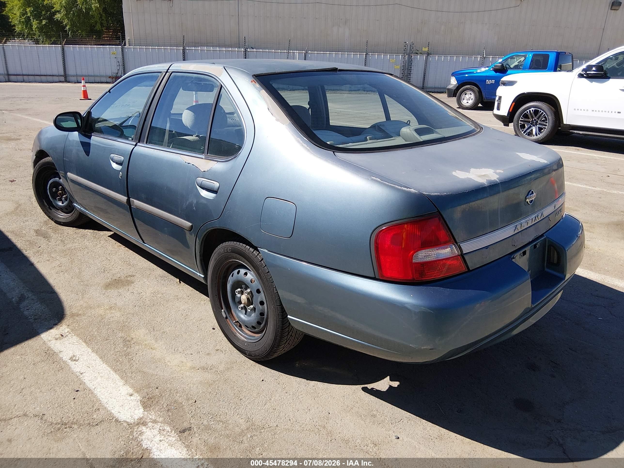 2001 Nissan Altima Gxe Turquoise vin: 1N4DL01D61C105531