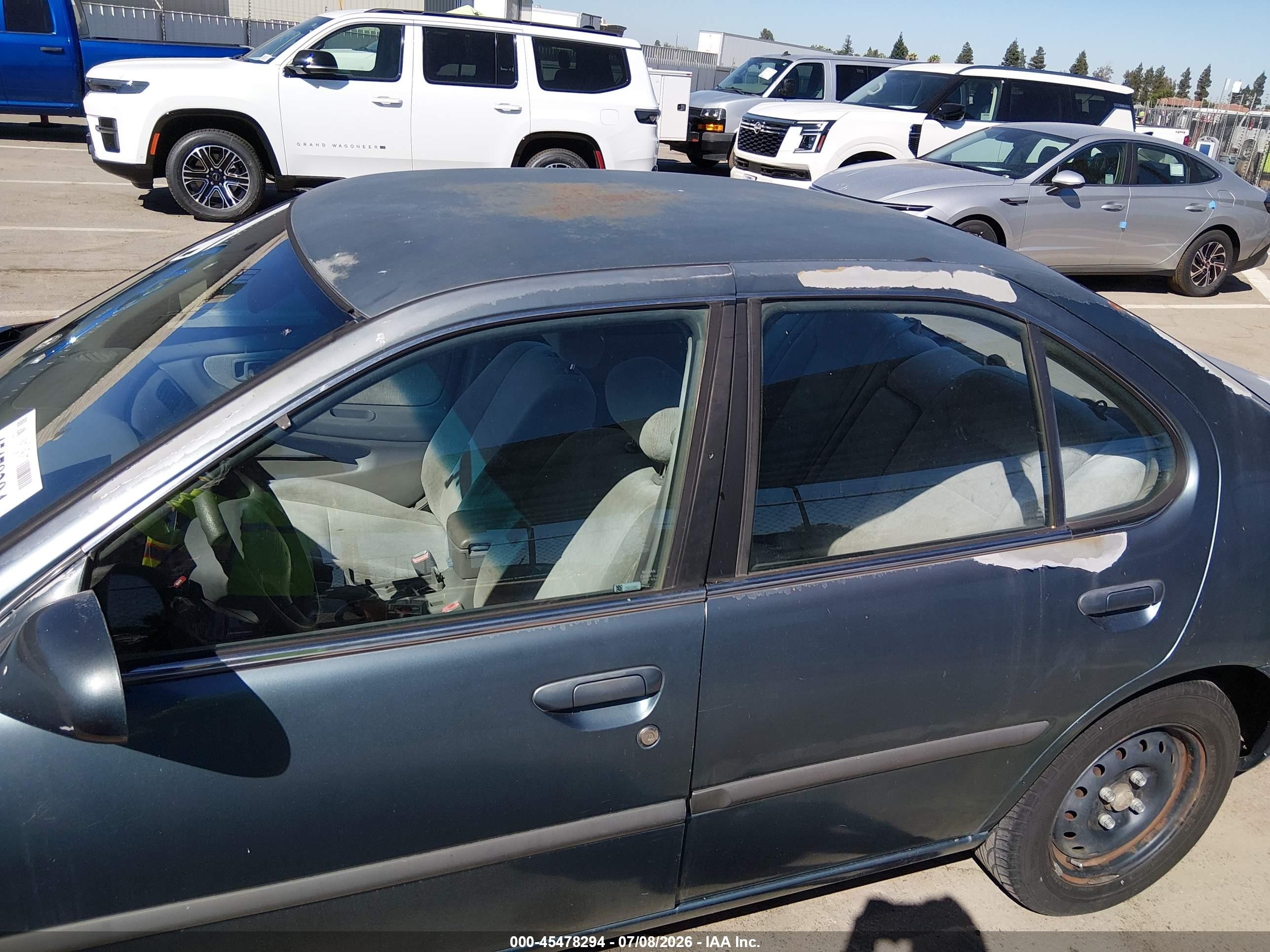2001 Nissan Altima Gxe Turquoise vin: 1N4DL01D61C105531
