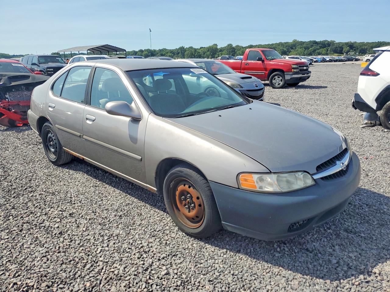 2001 Nissan Altima Xe Gray vin: 1N4DL01D61C142871