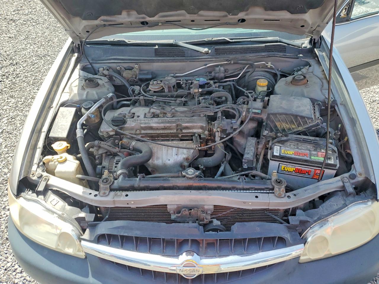 2001 Nissan Altima Xe Gray vin: 1N4DL01D61C142871