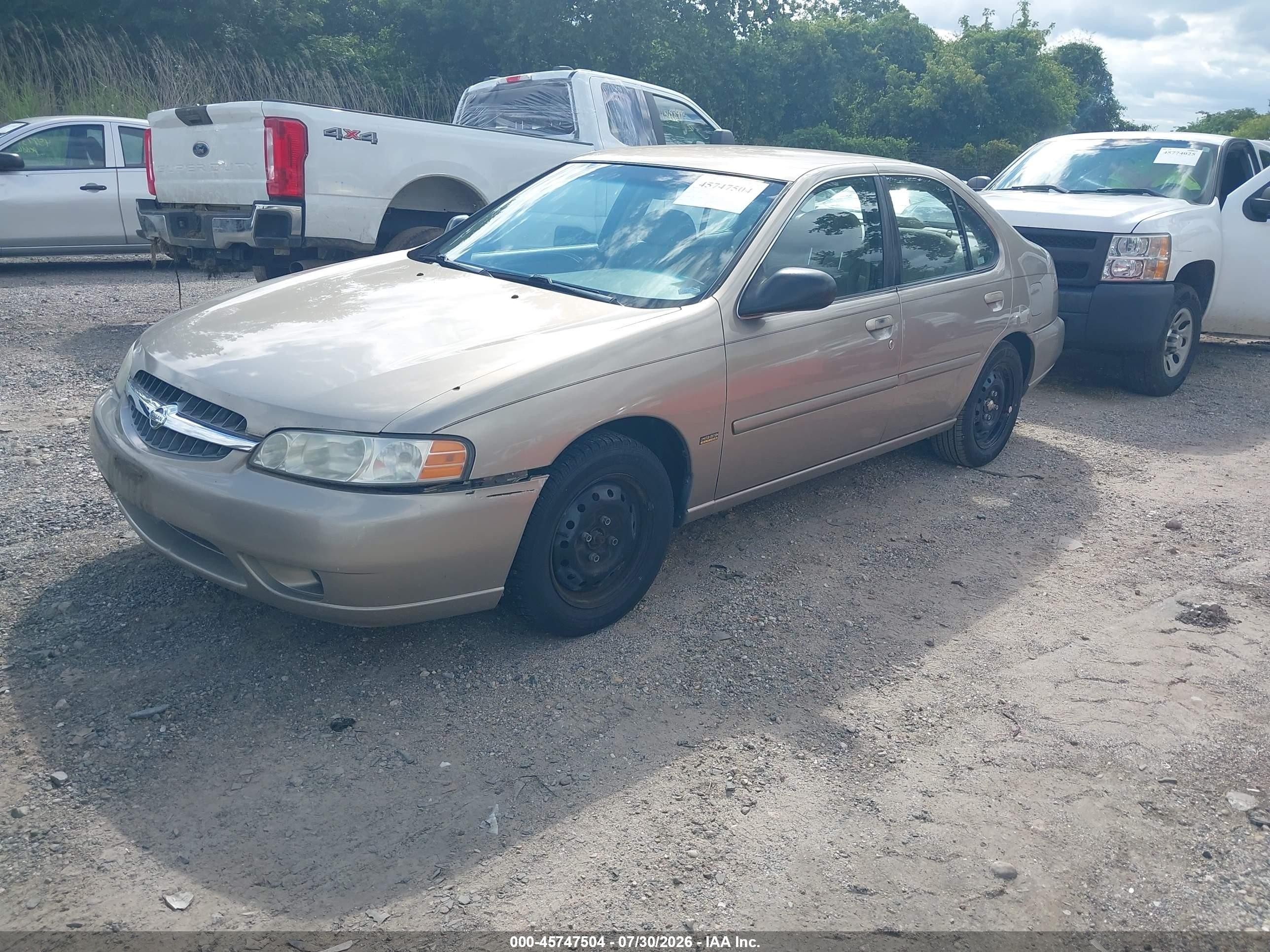 2001 Nissan Altima Gxe Gold vin: 1N4DL01D61C172999