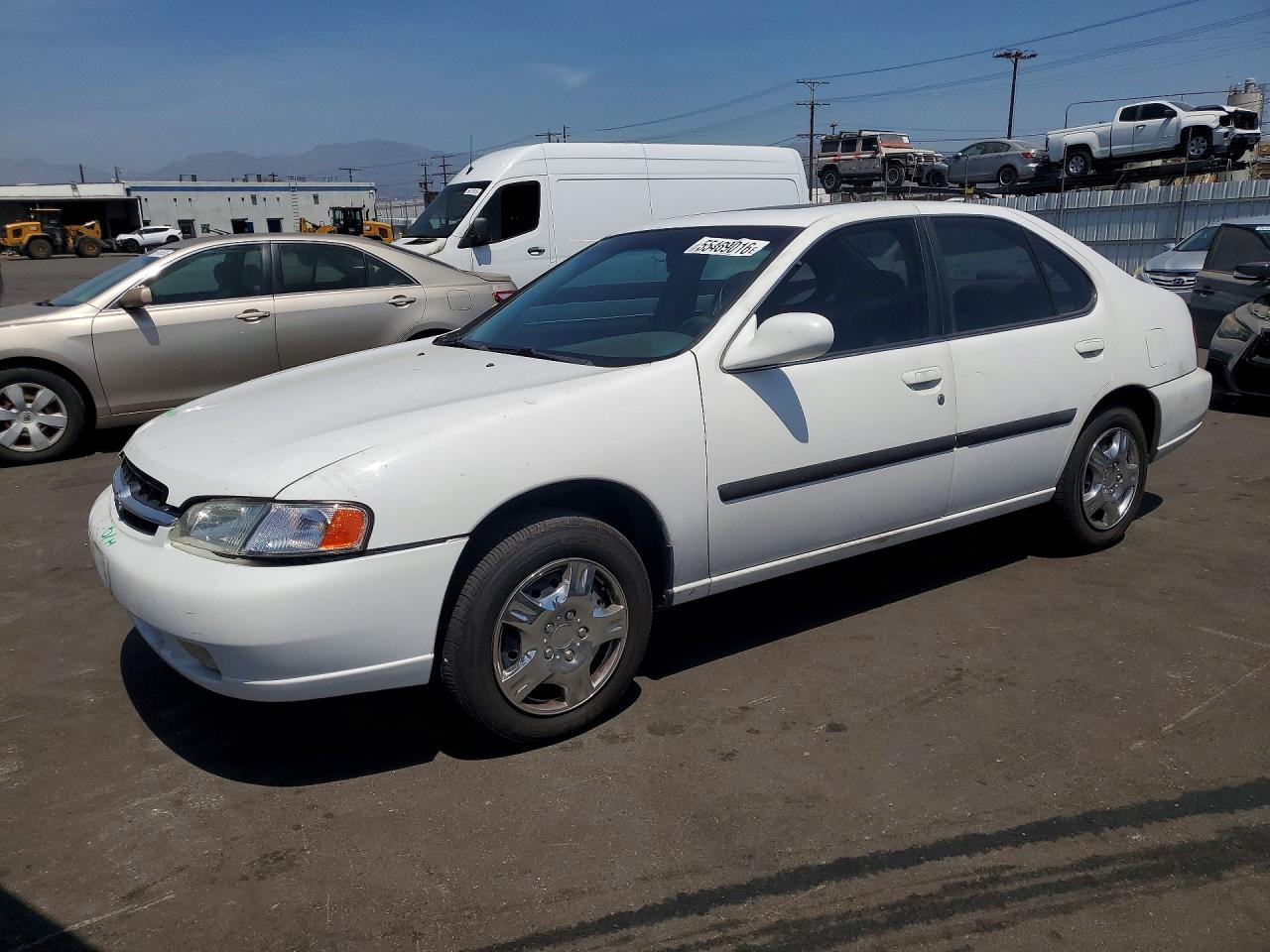 1998 Nissan Altima Xe White vin: 1N4DL01D6WC174520