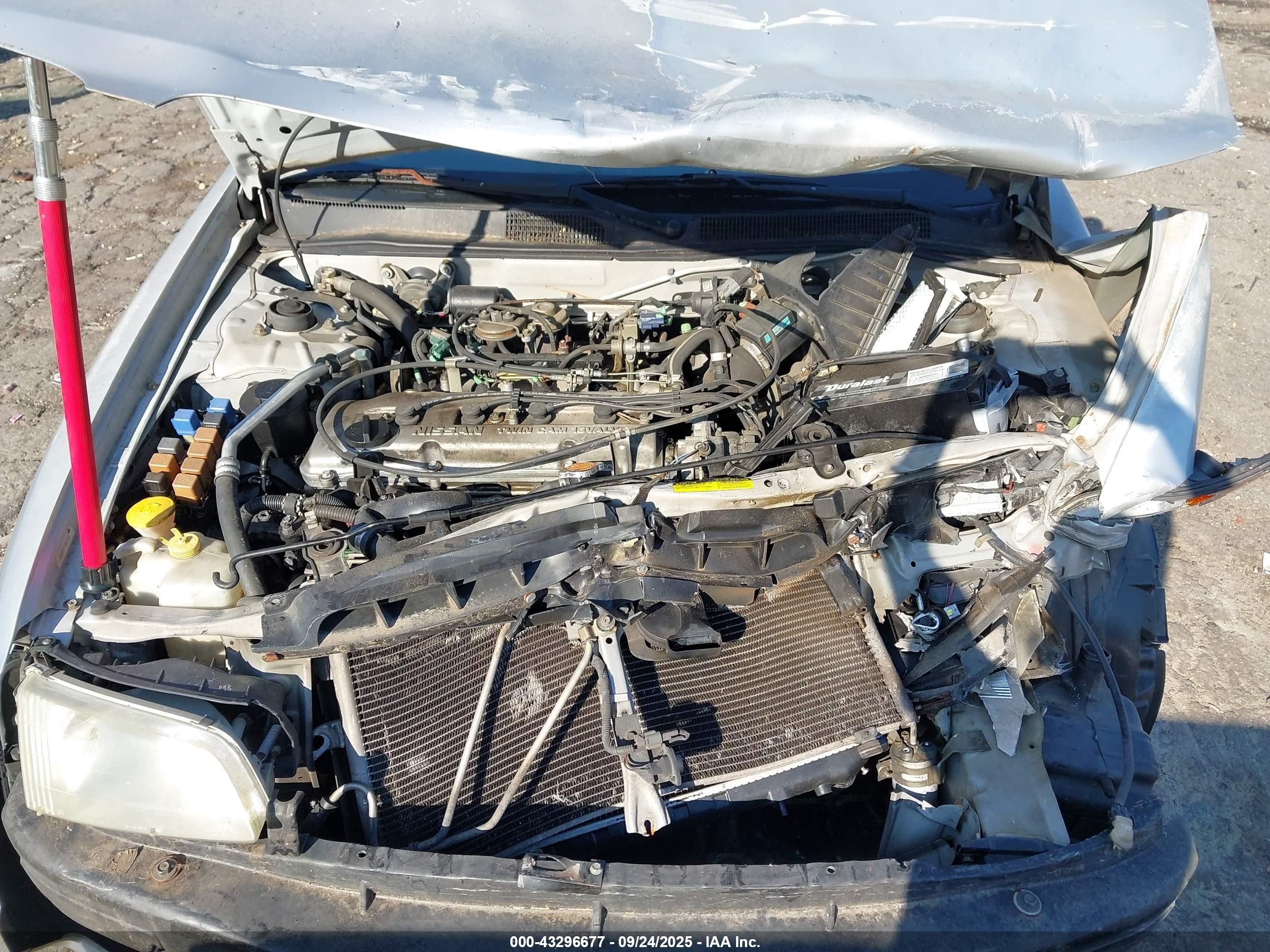 1999 Nissan Altima Gle/gxe/se/se-l/xe Silver vin: 1N4DL01D6XC122466