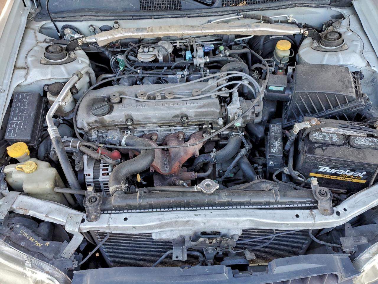 2000 Nissan Altima Xe Silver vin: 1N4DL01D6YC150589