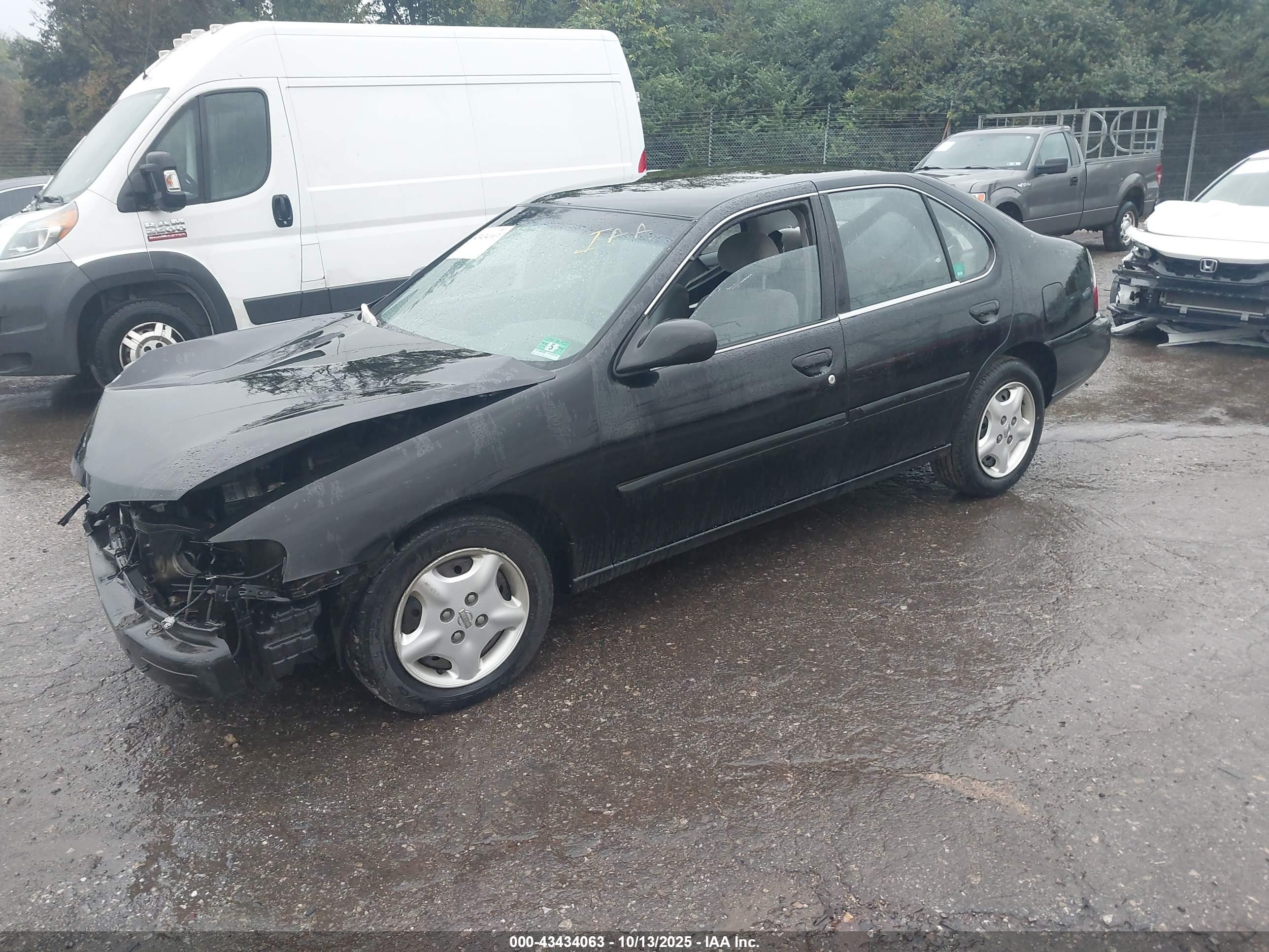 2000 Nissan Altima Xe/gxe/se/gle Black vin: 1N4DL01D6YC151273