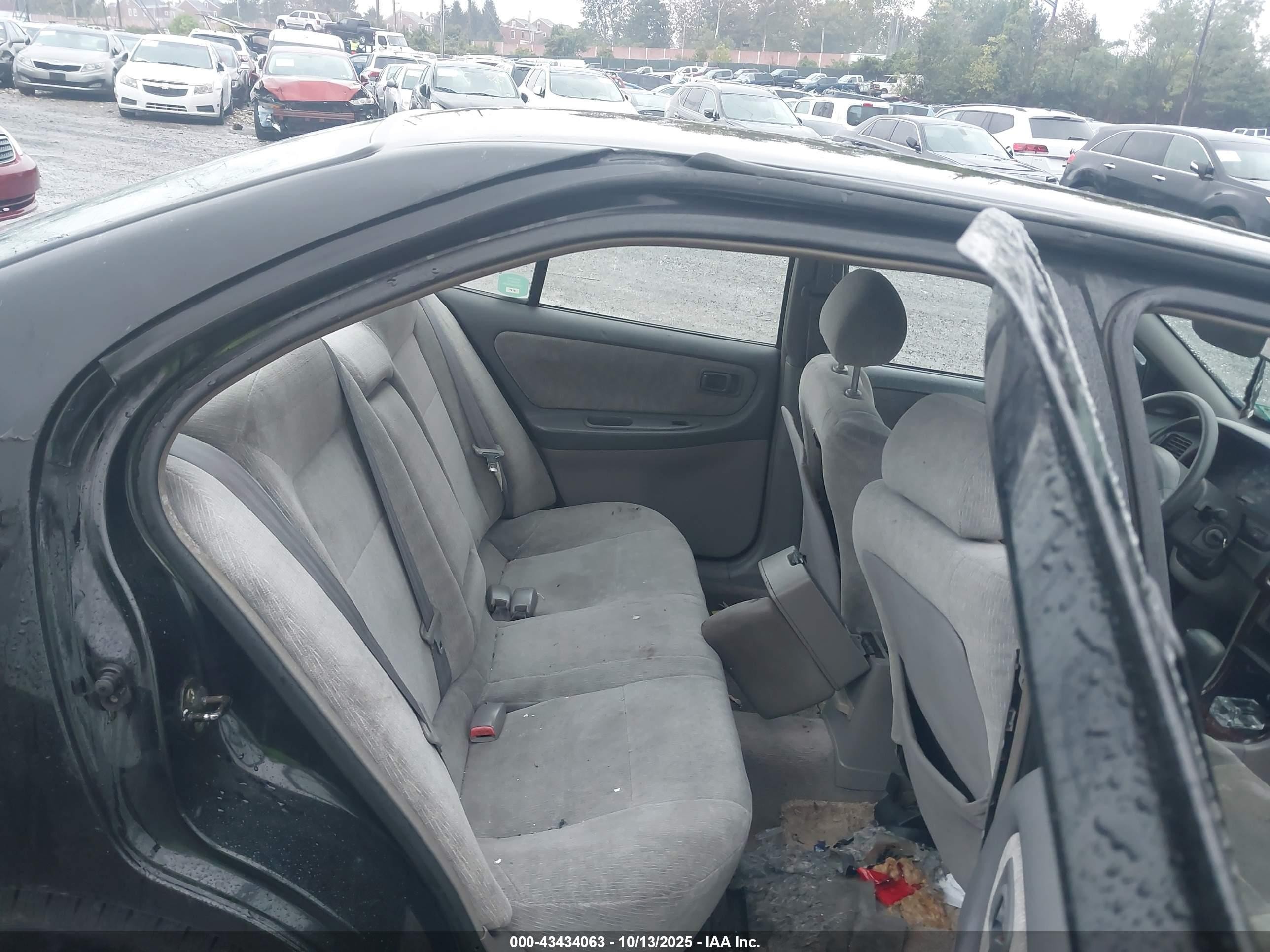 2000 Nissan Altima Xe/gxe/se/gle Black vin: 1N4DL01D6YC151273