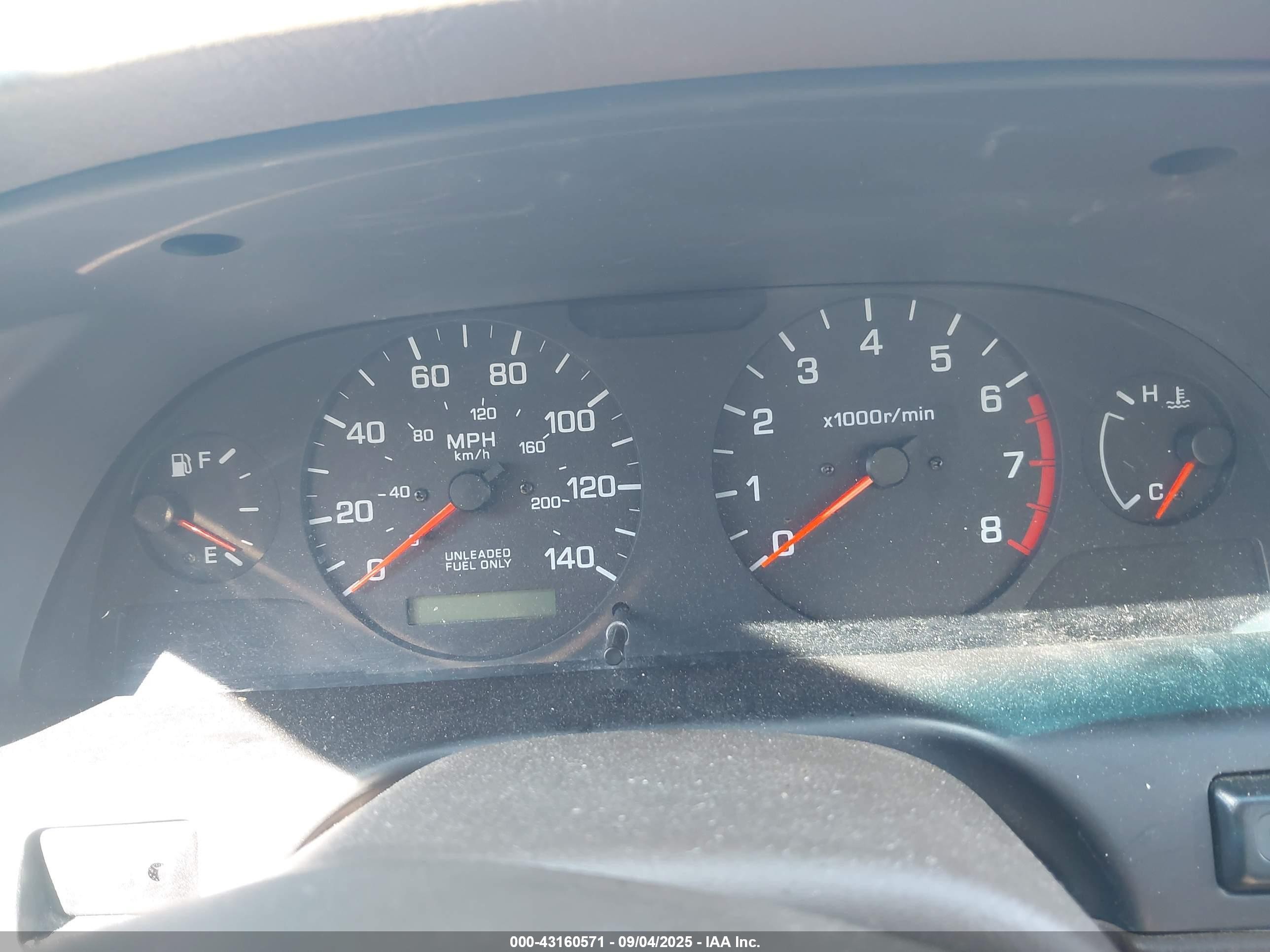2000 Nissan Altima Gle/gxe/se/xe Green vin: 1N4DL01D6YC228045