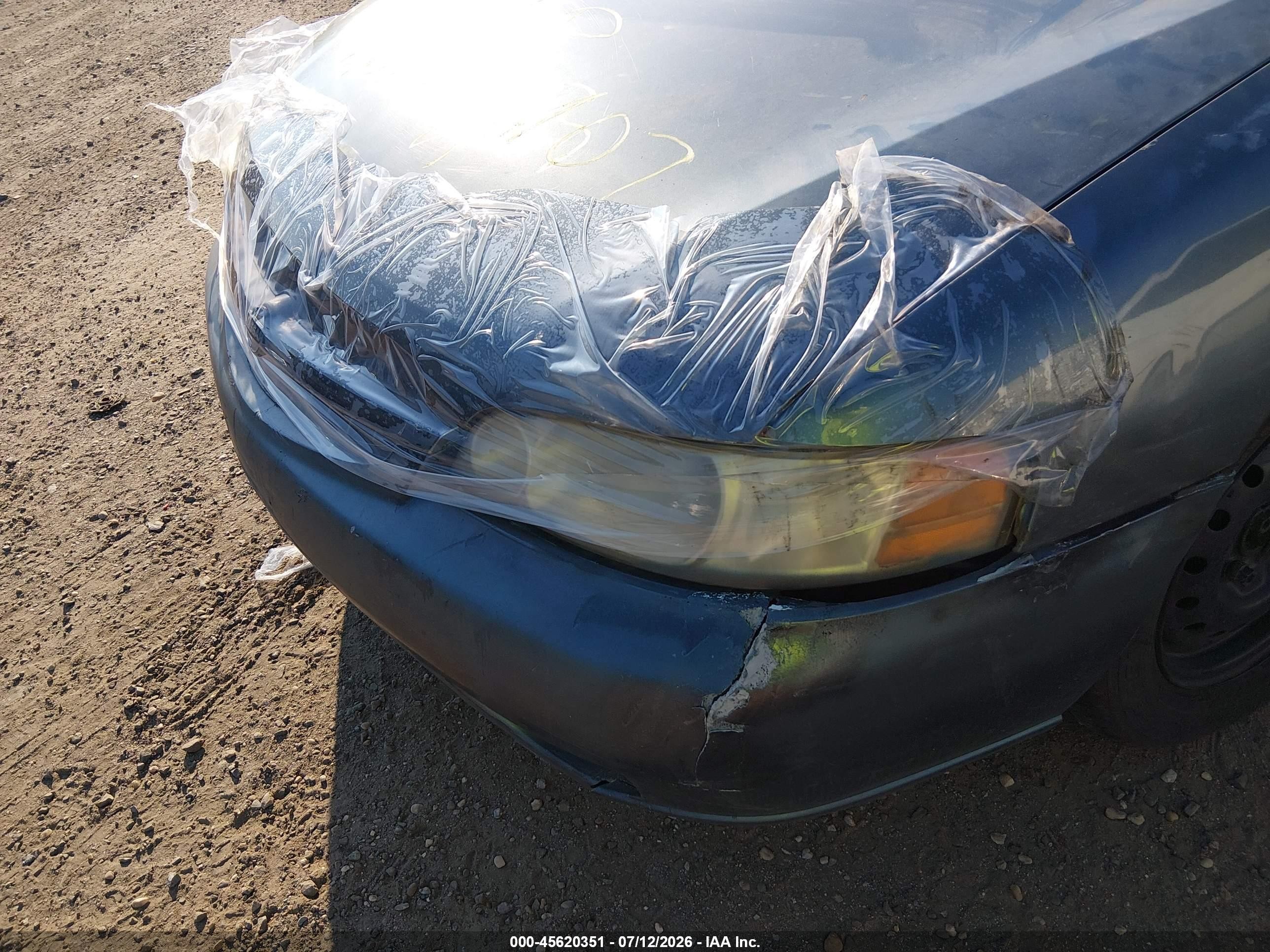 2001 Nissan Altima Gxe Gray vin: 1N4DL01D71C110284