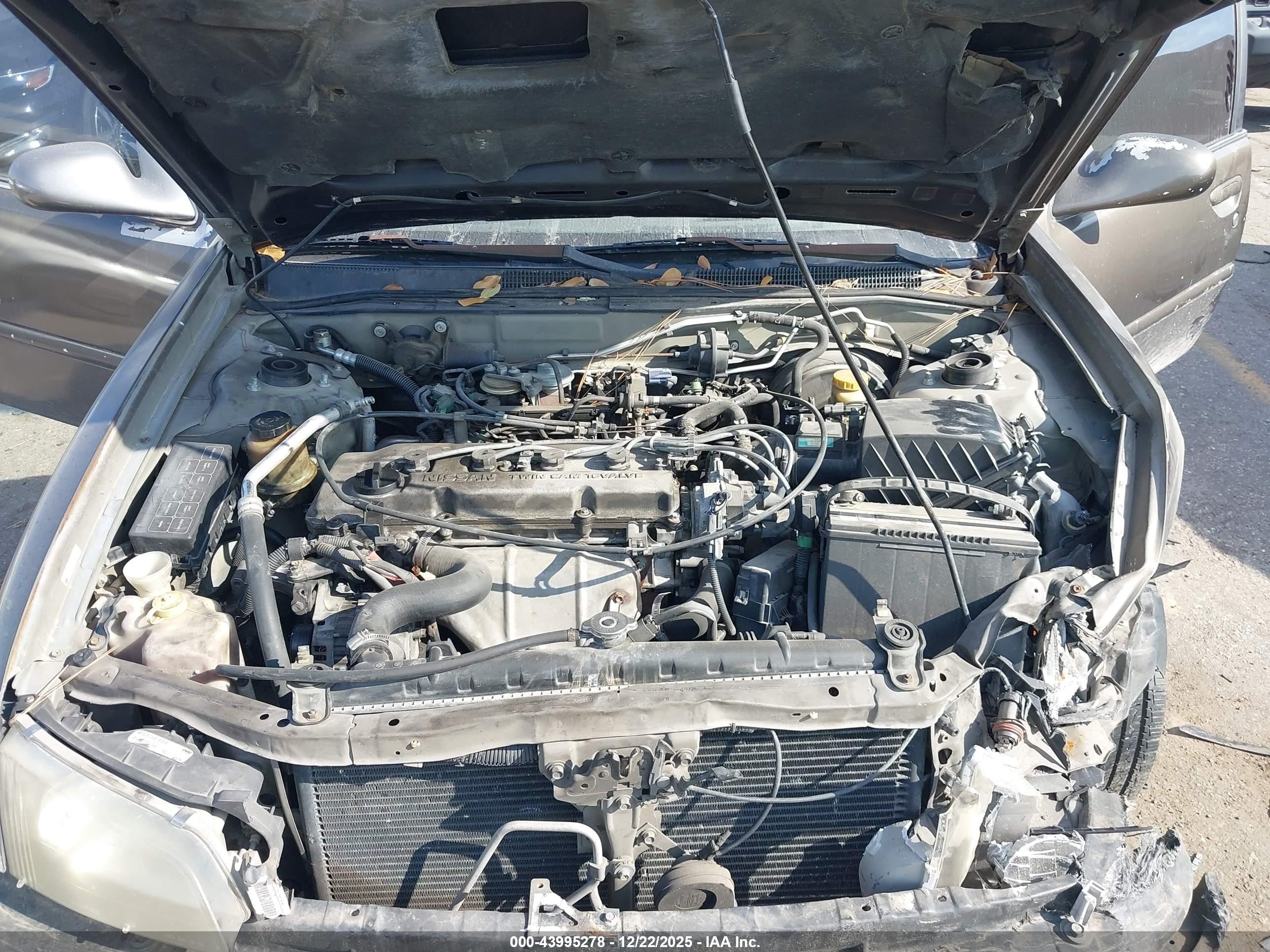 1999 Nissan Altima Gle/gxe/se/se-l/xe Gray vin: 1N4DL01D7XC163480