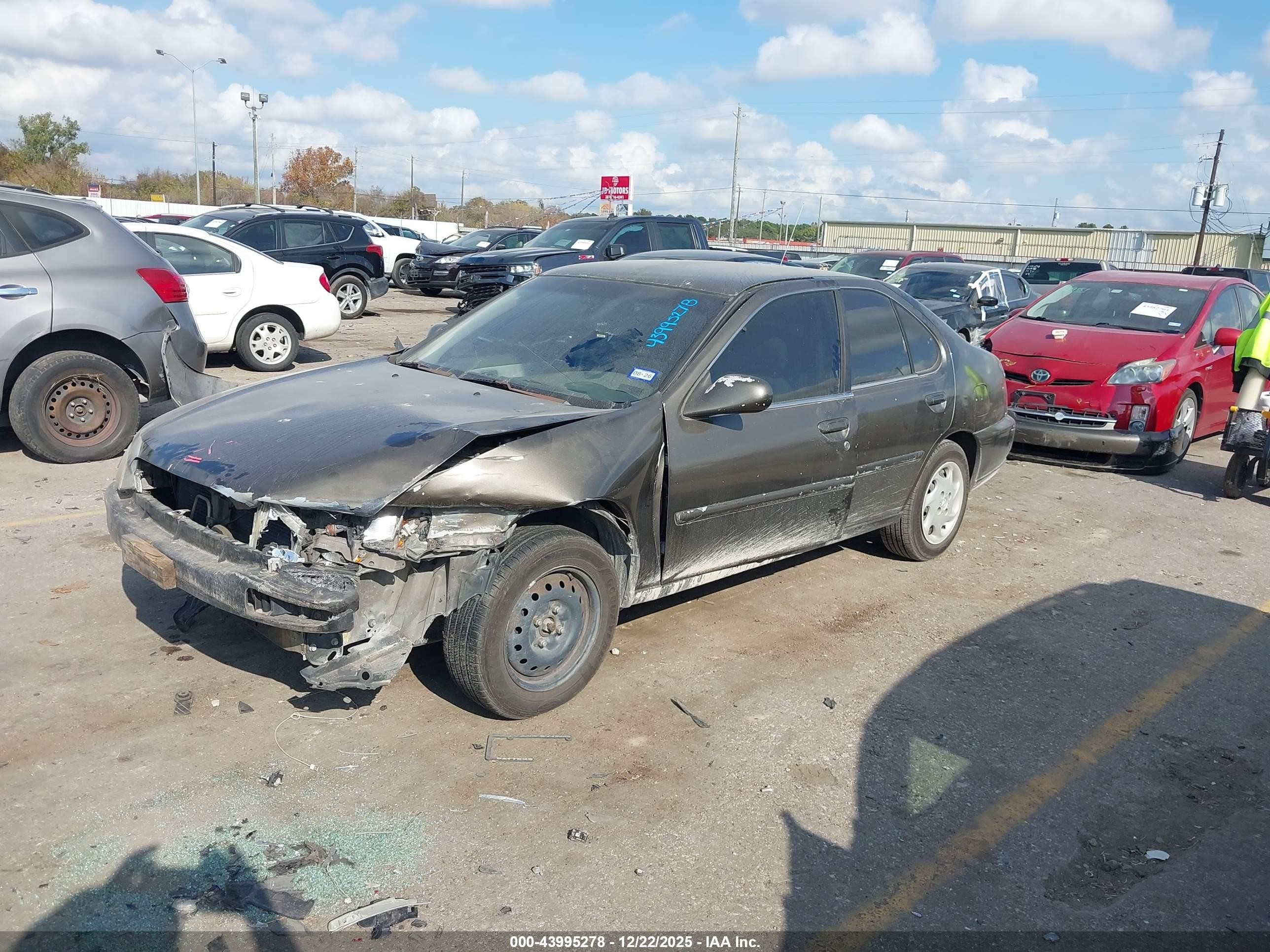 1999 Nissan Altima Gle/gxe/se/se-l/xe Gray vin: 1N4DL01D7XC163480