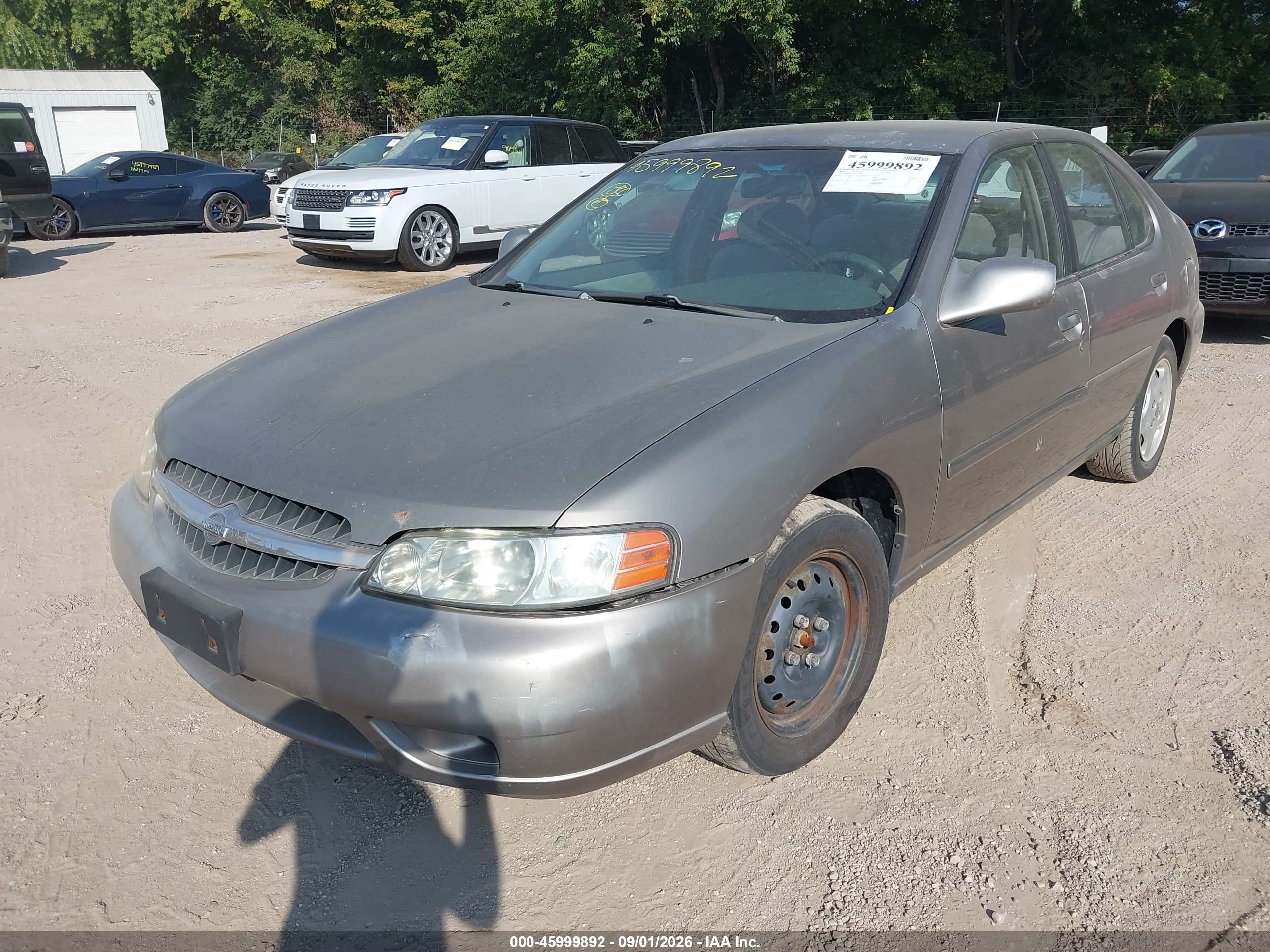 2000 Nissan Altima Gle/gxe/se/xe Серый vin: 1N4DL01D7YC230581