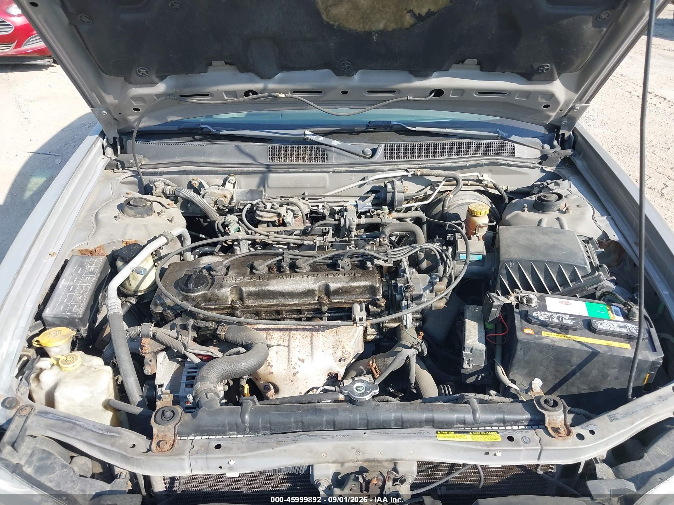 2000 Nissan Altima Gle/gxe/se/xe Серый vin: 1N4DL01D7YC230581