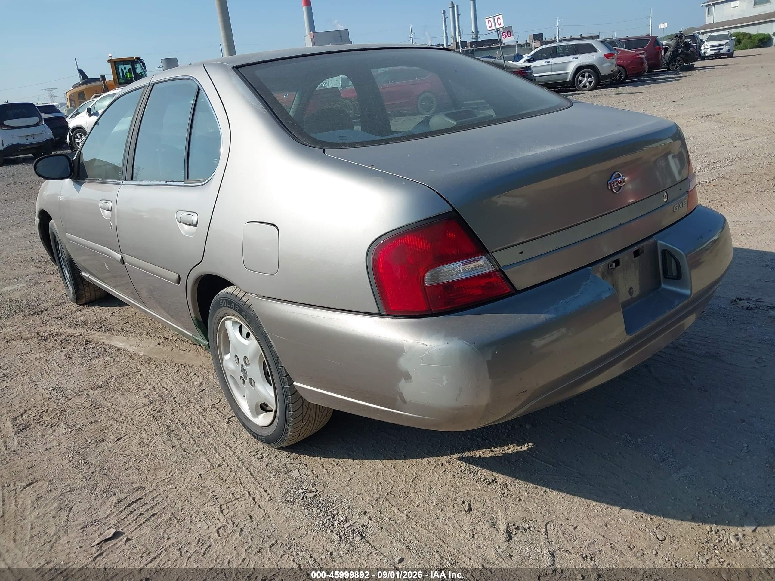 2000 Nissan Altima Gle/gxe/se/xe Серый vin: 1N4DL01D7YC230581