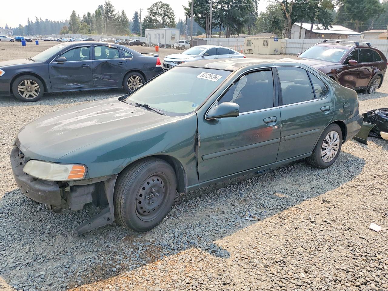 2000 Nissan Altima Xe Green vin: 1N4DL01D7YC247669