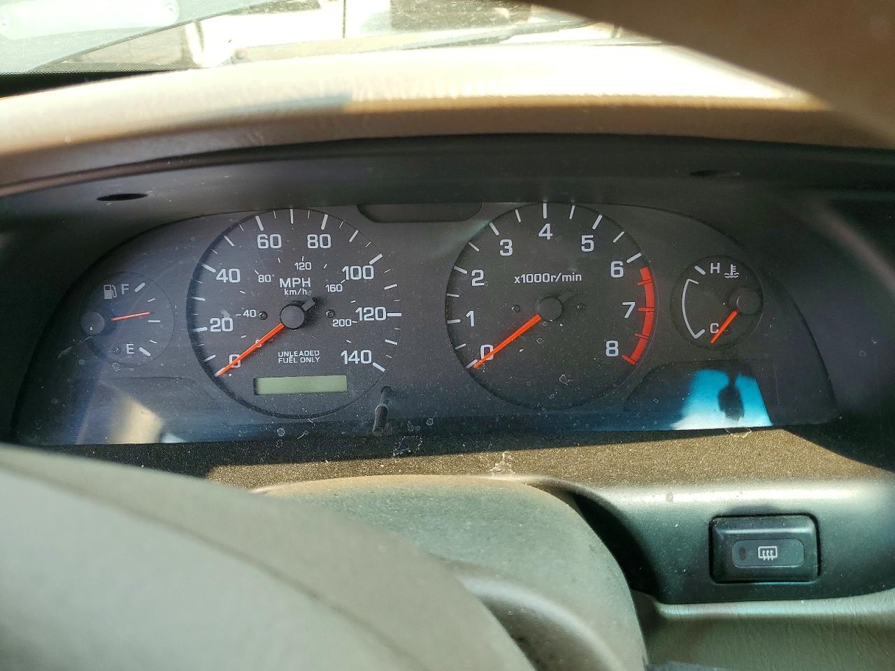 2000 Nissan Altima Xe Green vin: 1N4DL01D7YC247669