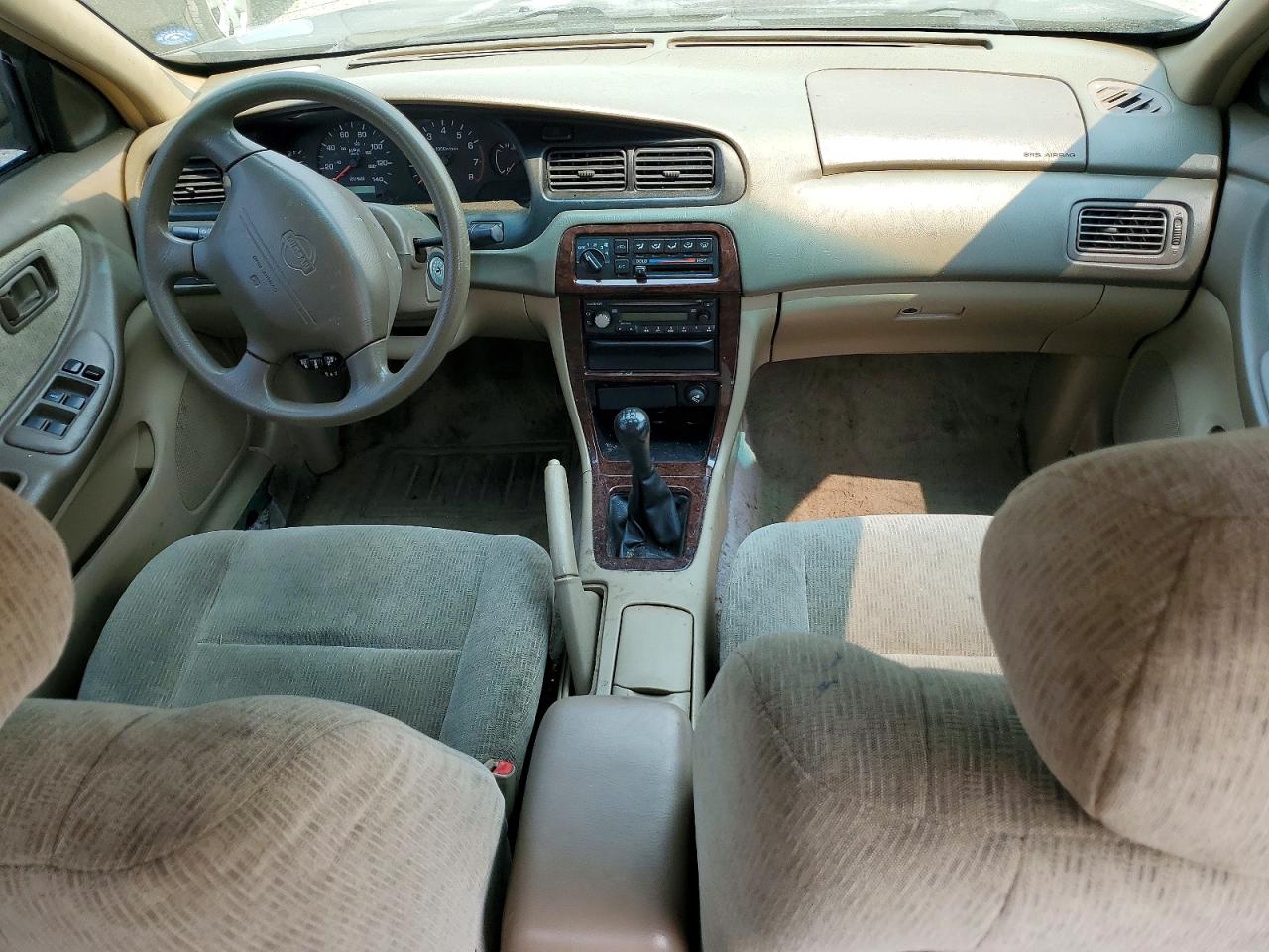 2000 Nissan Altima Xe Green vin: 1N4DL01D7YC247669