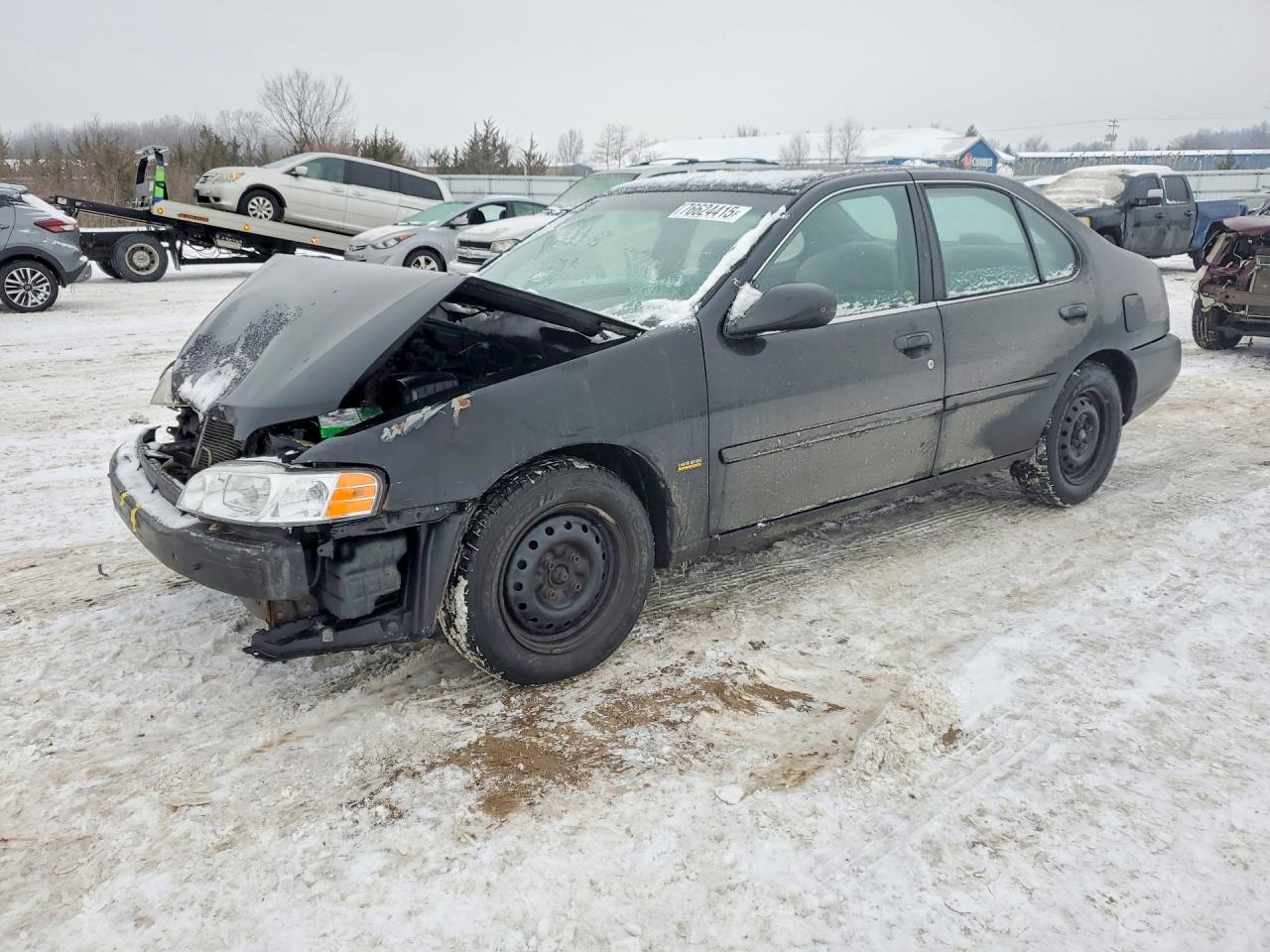 2001 Nissan Altima Xe Black vin: 1N4DL01D81C138451