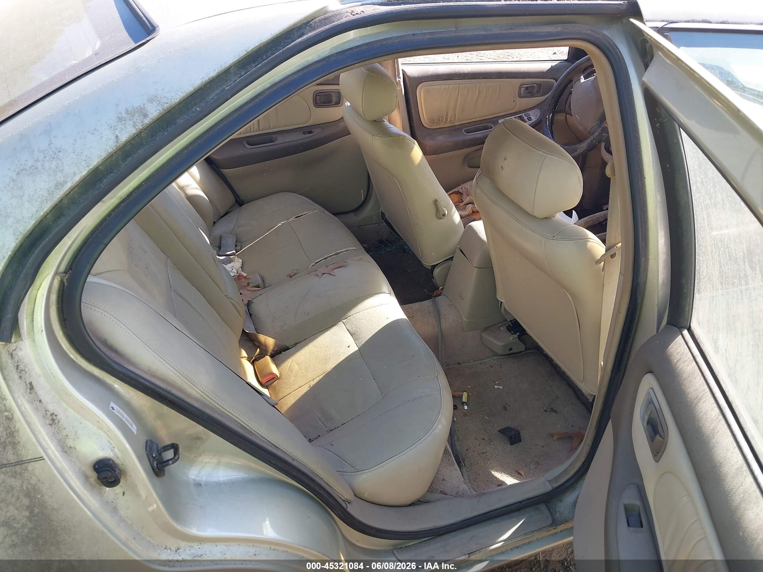 1998 Nissan Altima Gle/gxe/se/xe Champagne vin: 1N4DL01D8WC142376