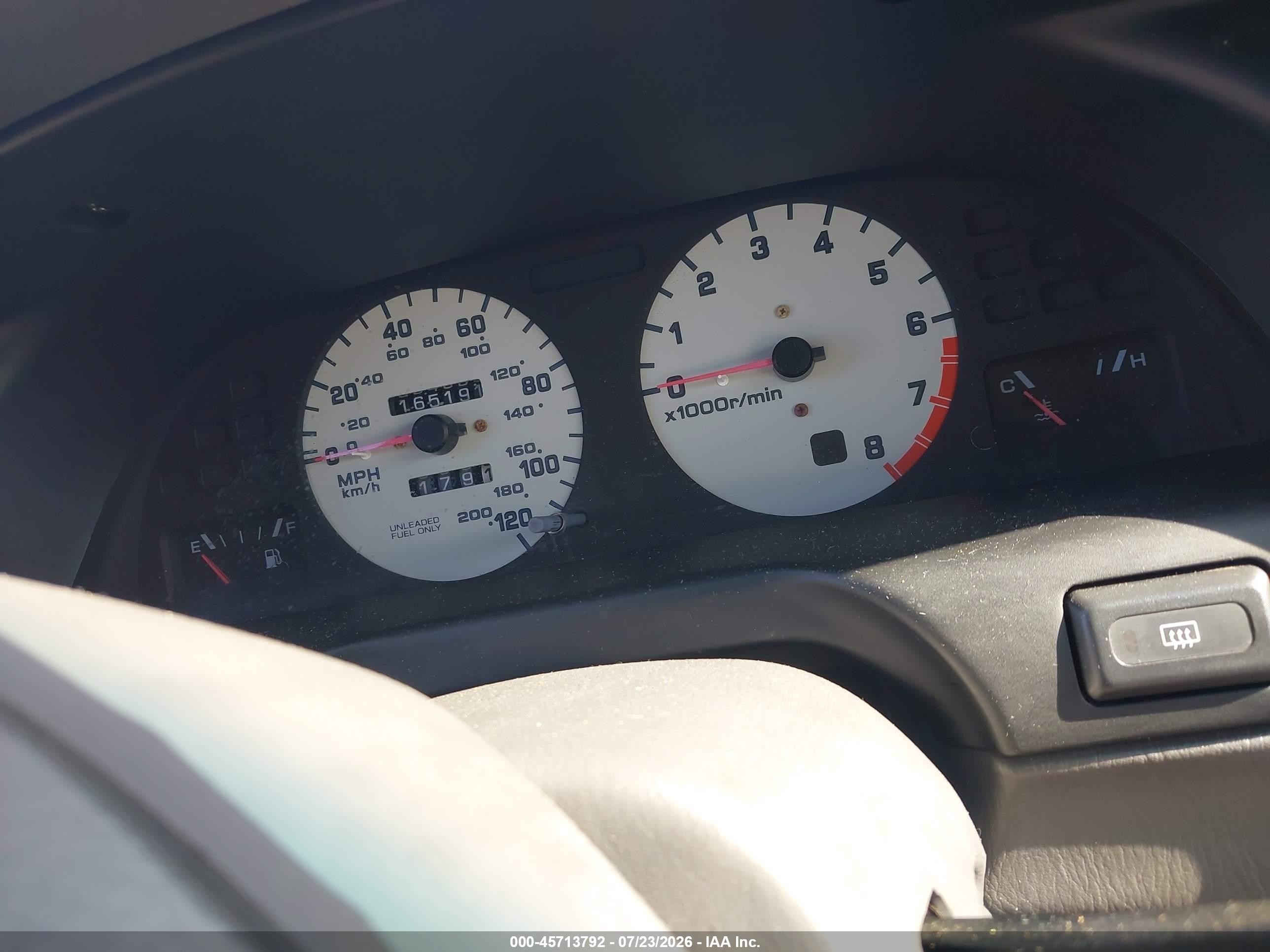 1998 Nissan Altima Gle/gxe/se/xe Silver vin: 1N4DL01D8WC240081