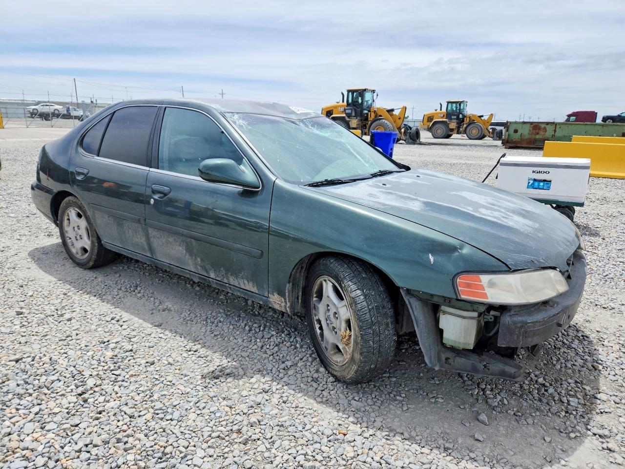 2000 Nissan Altima Xe Green vin: 1N4DL01D8YC181214