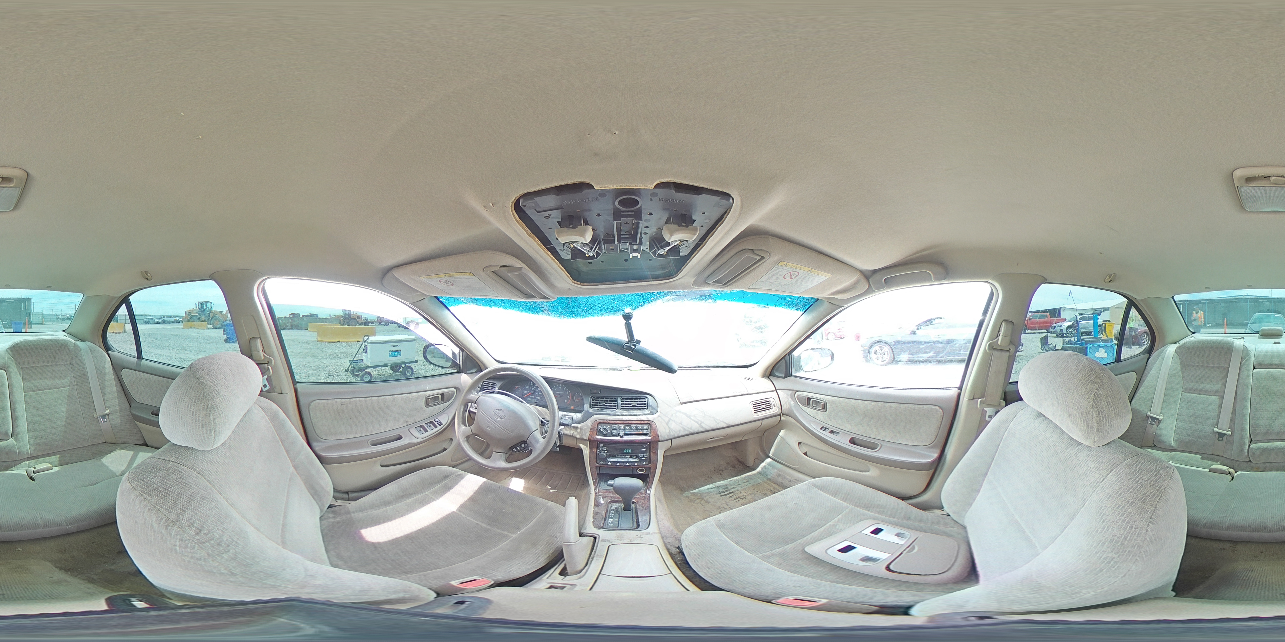 2000 Nissan Altima Xe Green vin: 1N4DL01D8YC181214